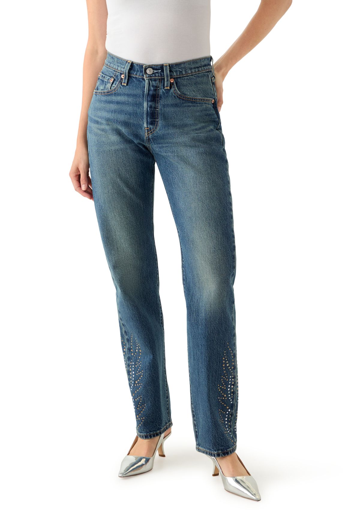 501 Solargenic Curved Jeans