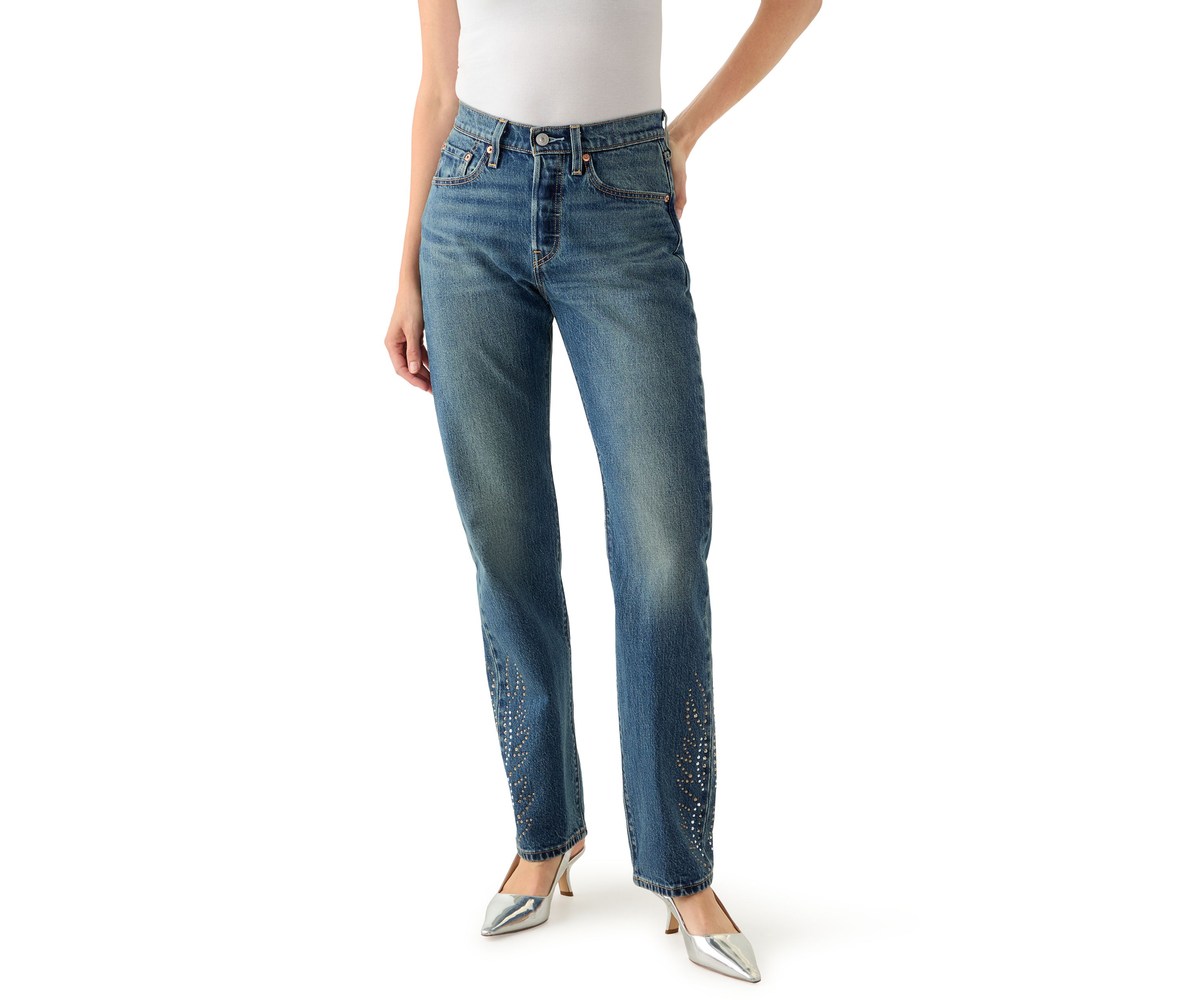 501 Solargenic Curved Jeans