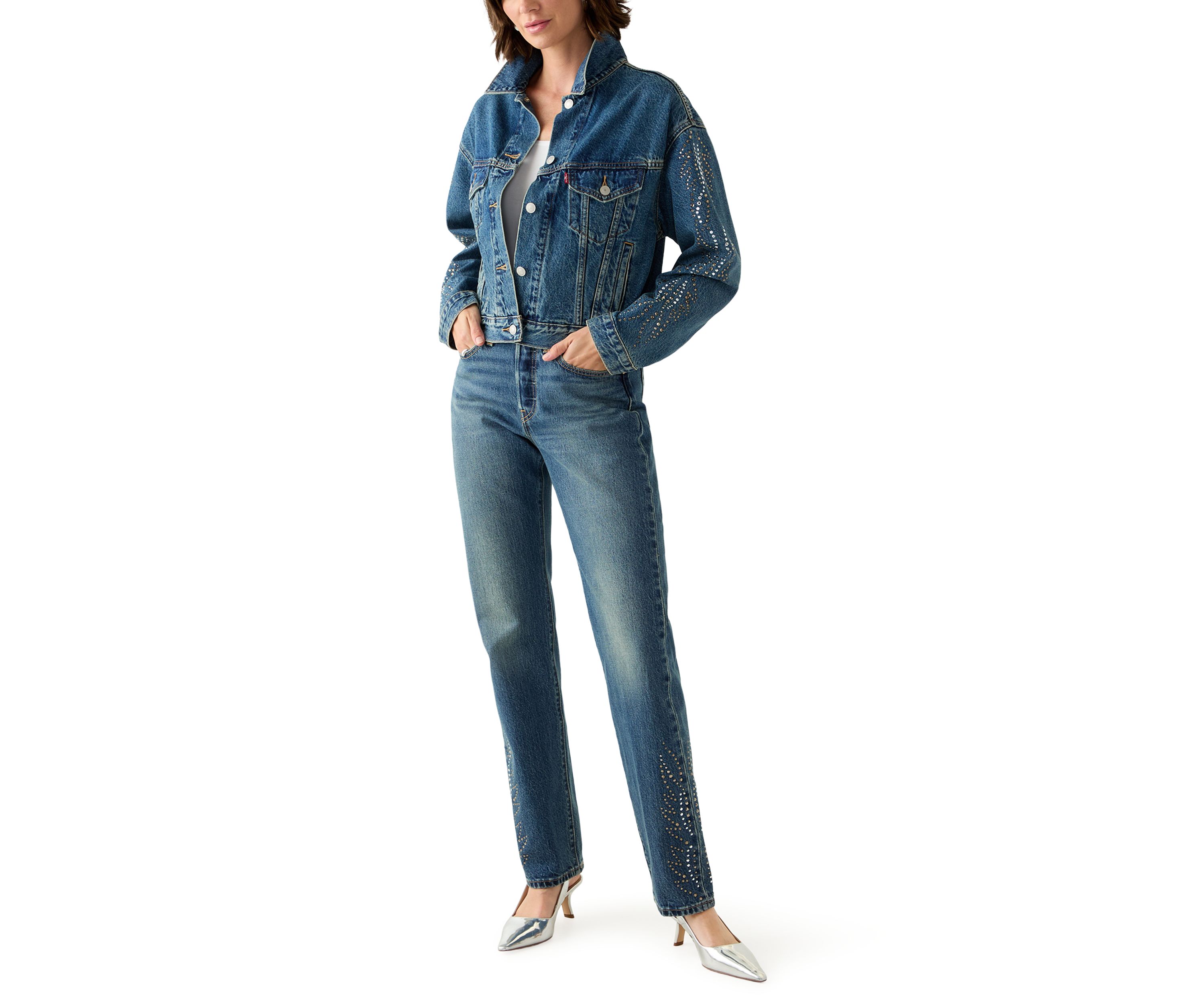 501 Solargenic Curved Jeans