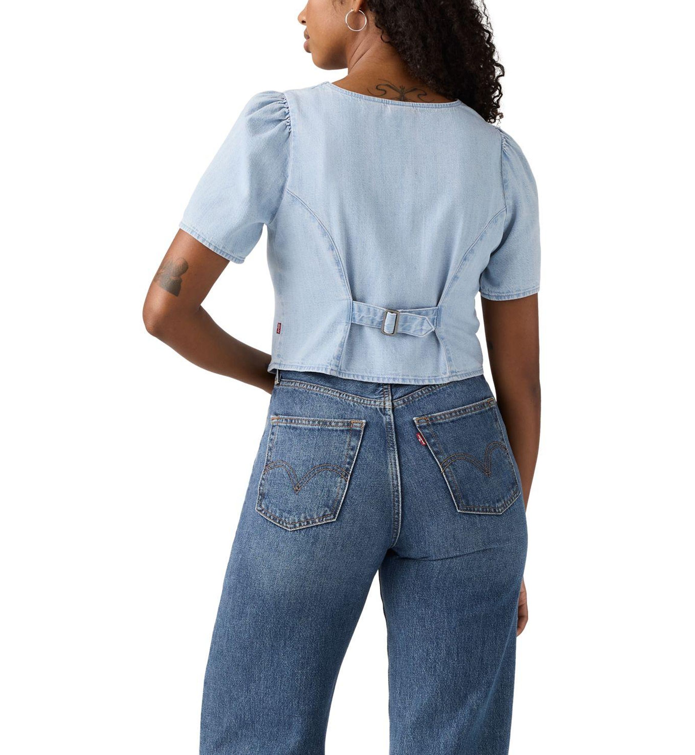 Moxie Short Sleeve Button Front Woven Shirt