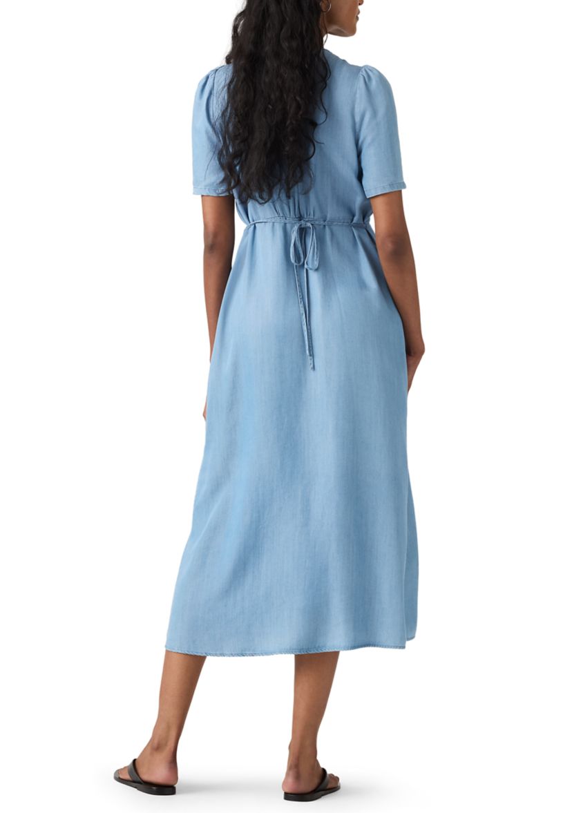 Levi's Take It Again Crepe Empire Waist Midi Dress | Belk