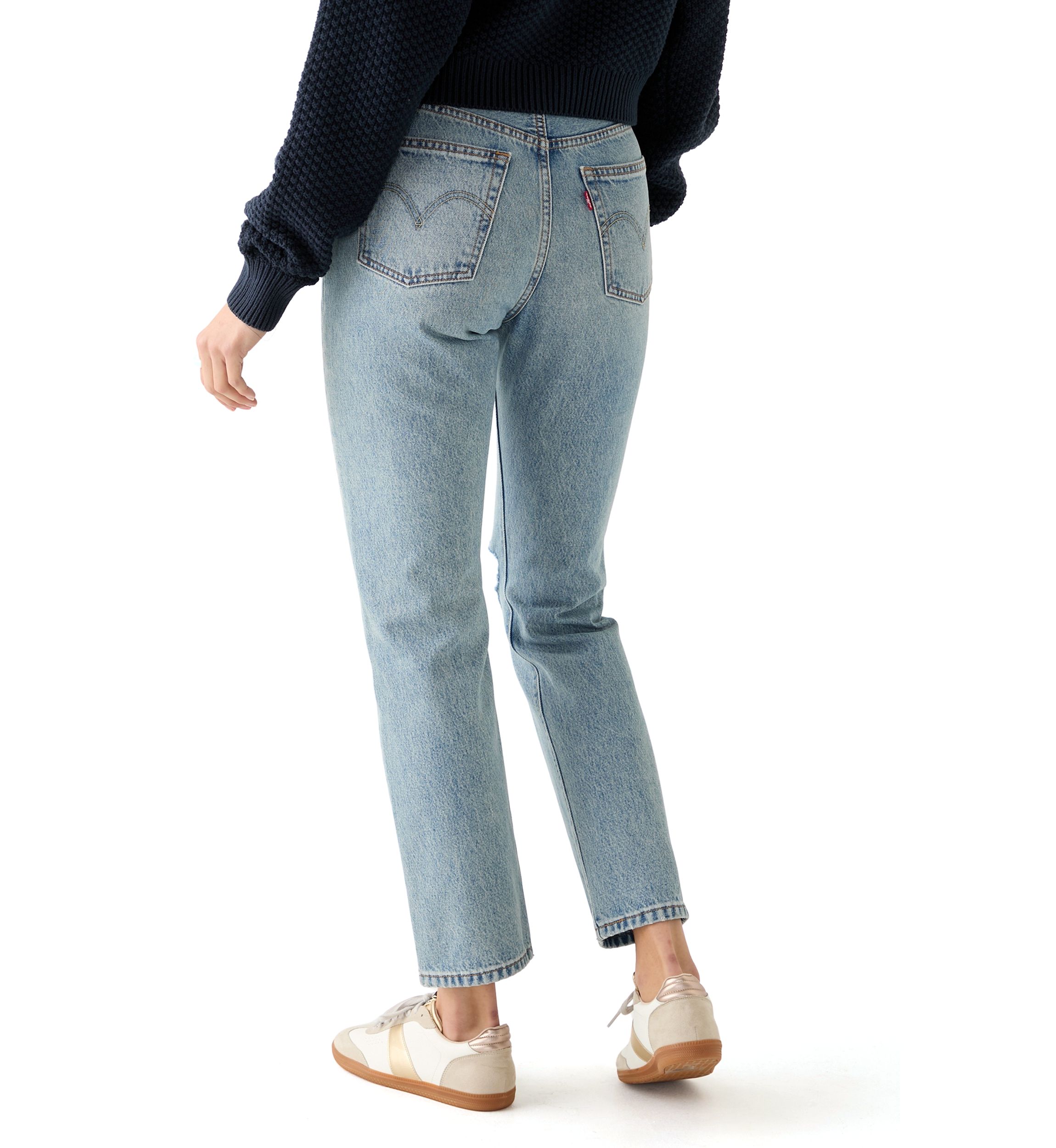 Womens Distressed Jeans 