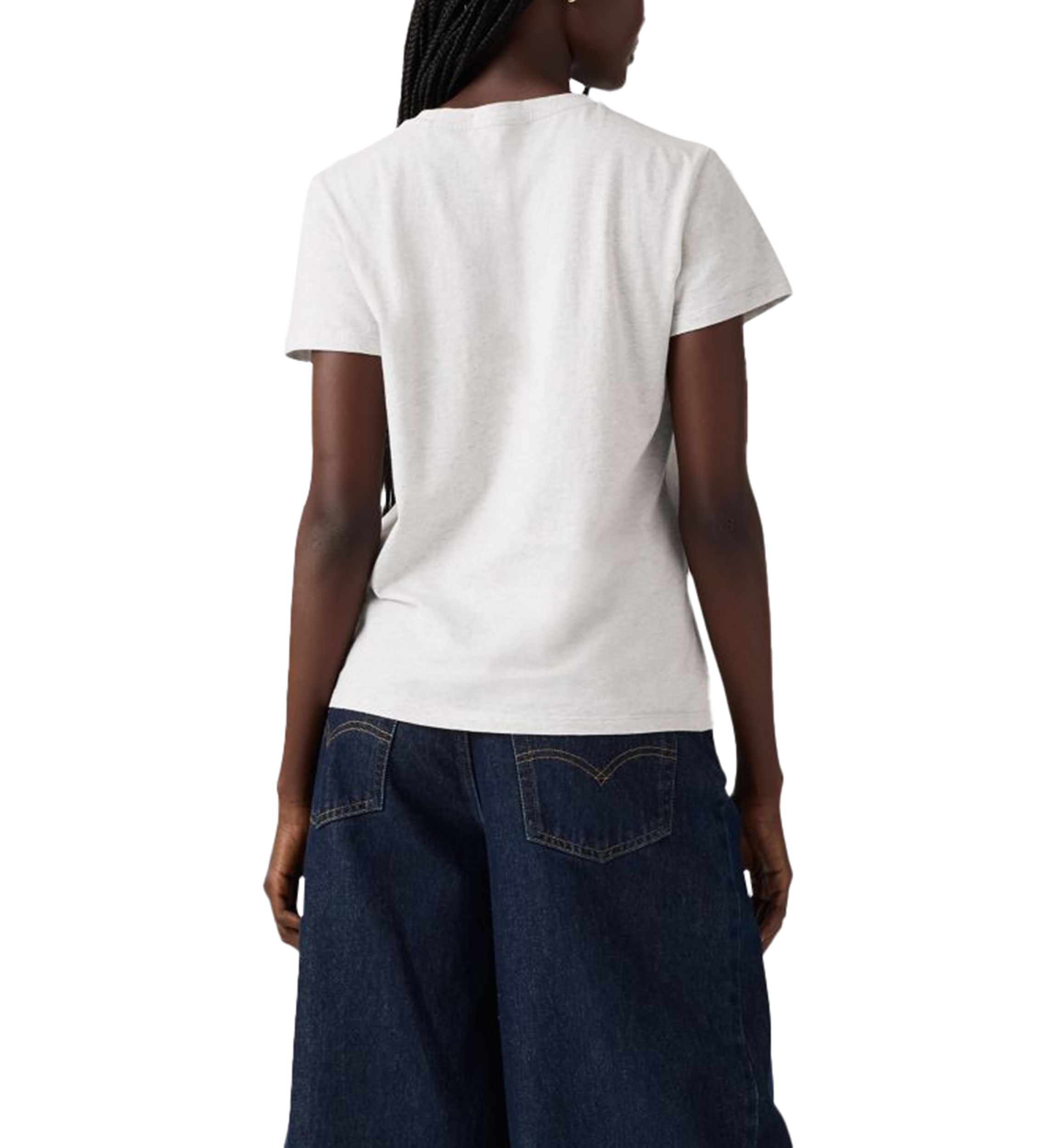 The Perfect Tee - Deirdre Flower Batwing Logo 