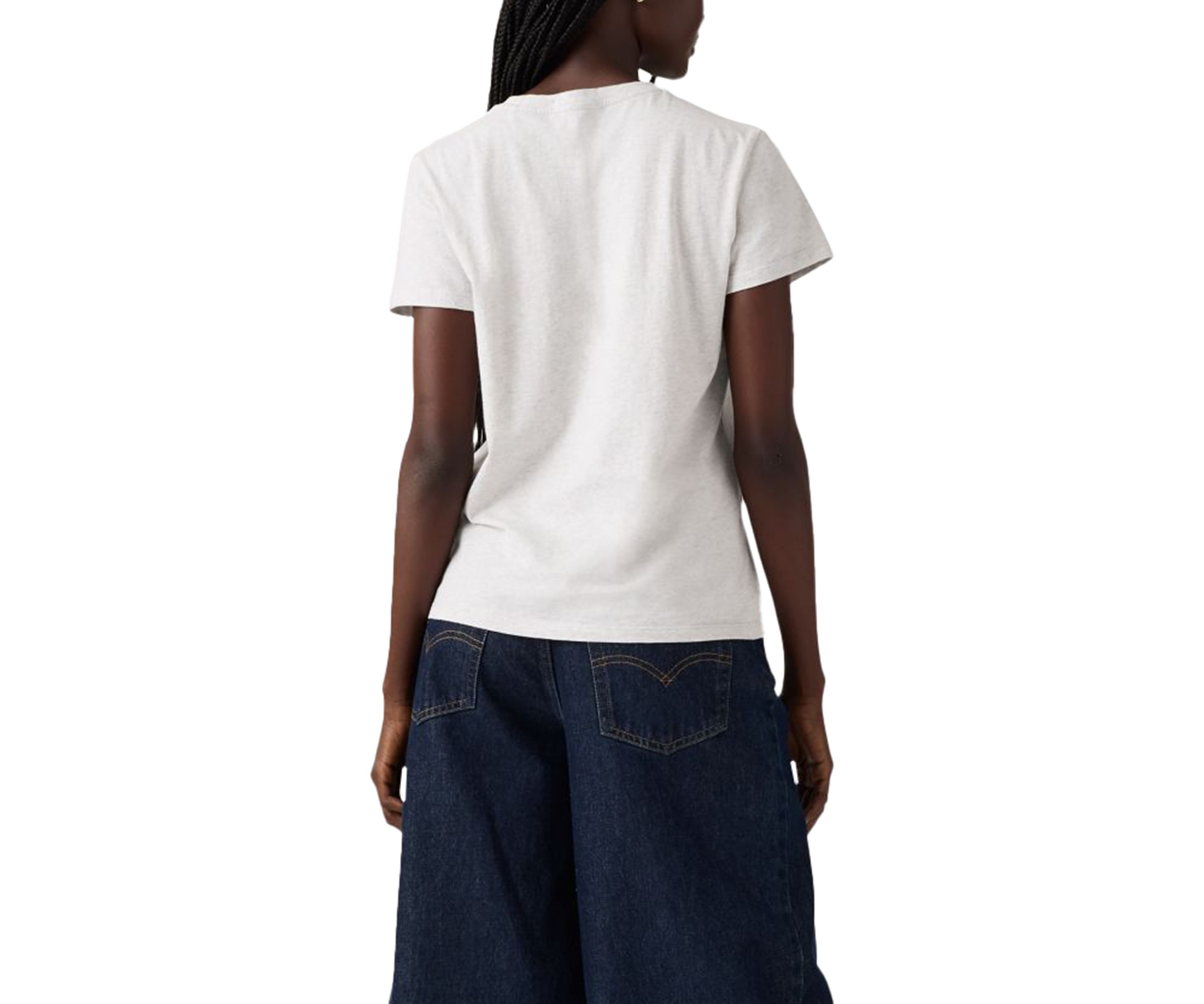 The Perfect Tee - Deirdre Flower Batwing Logo 