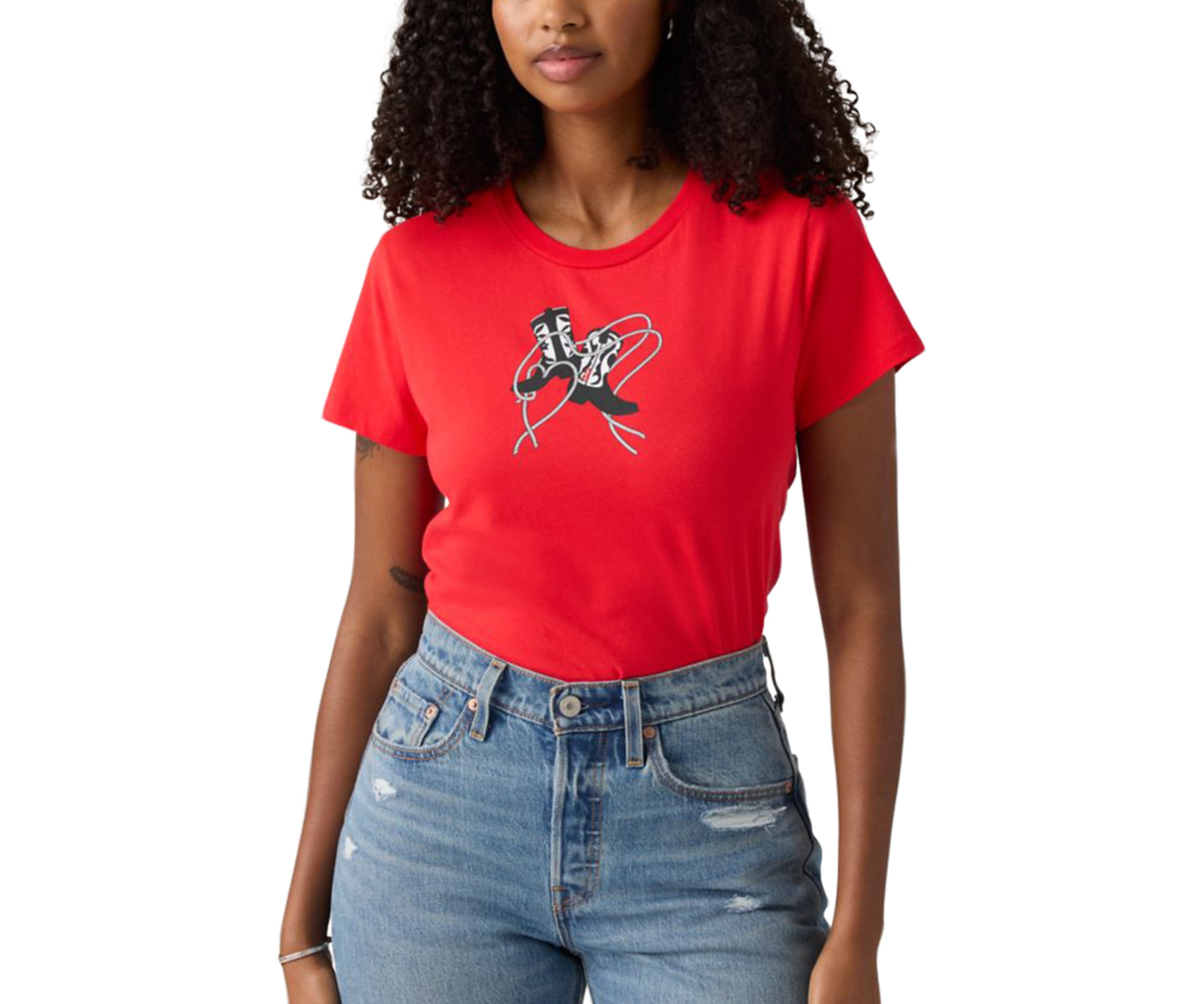 The Perfect Tee - Western Boots Graphic