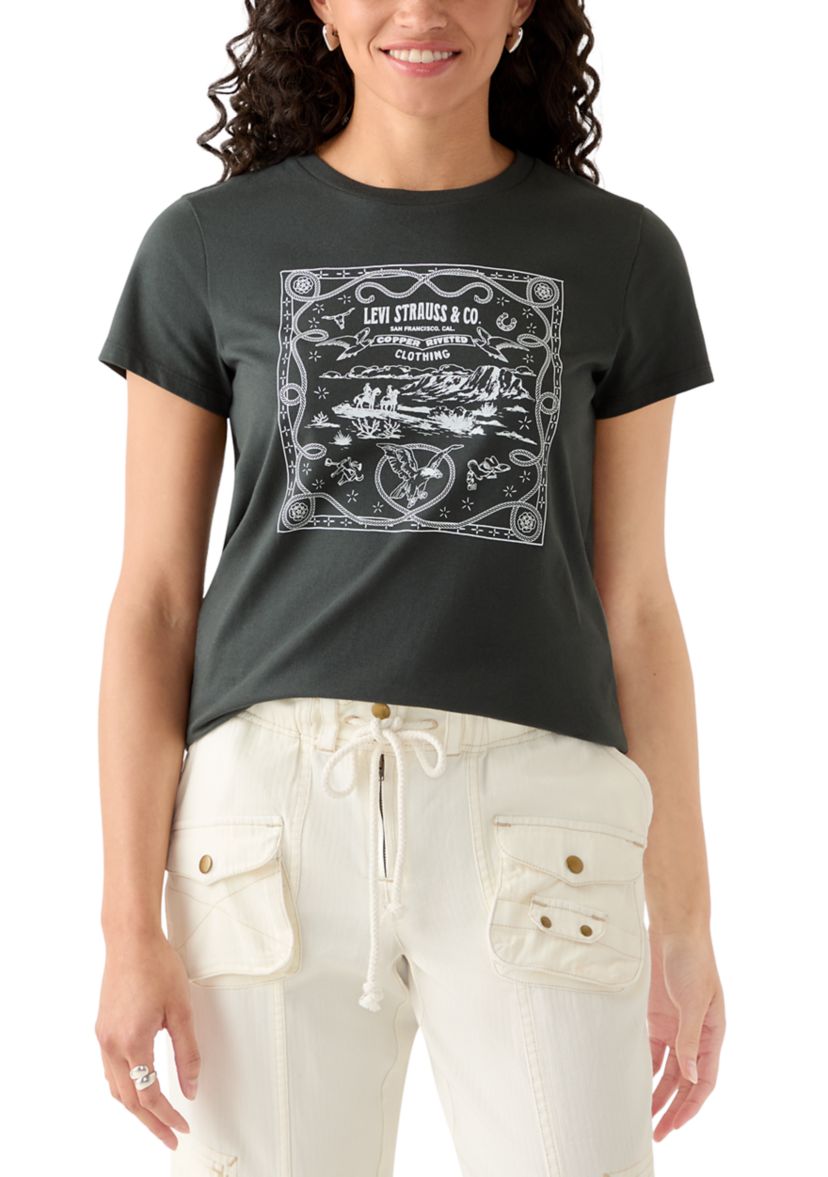 Womens The Perfect Tee Western Scene