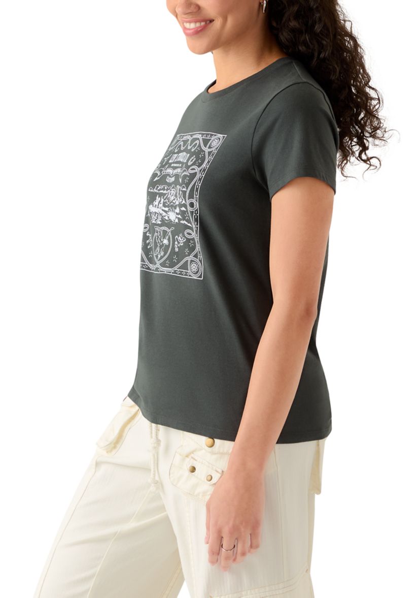 Womens The Perfect Tee Western Scene