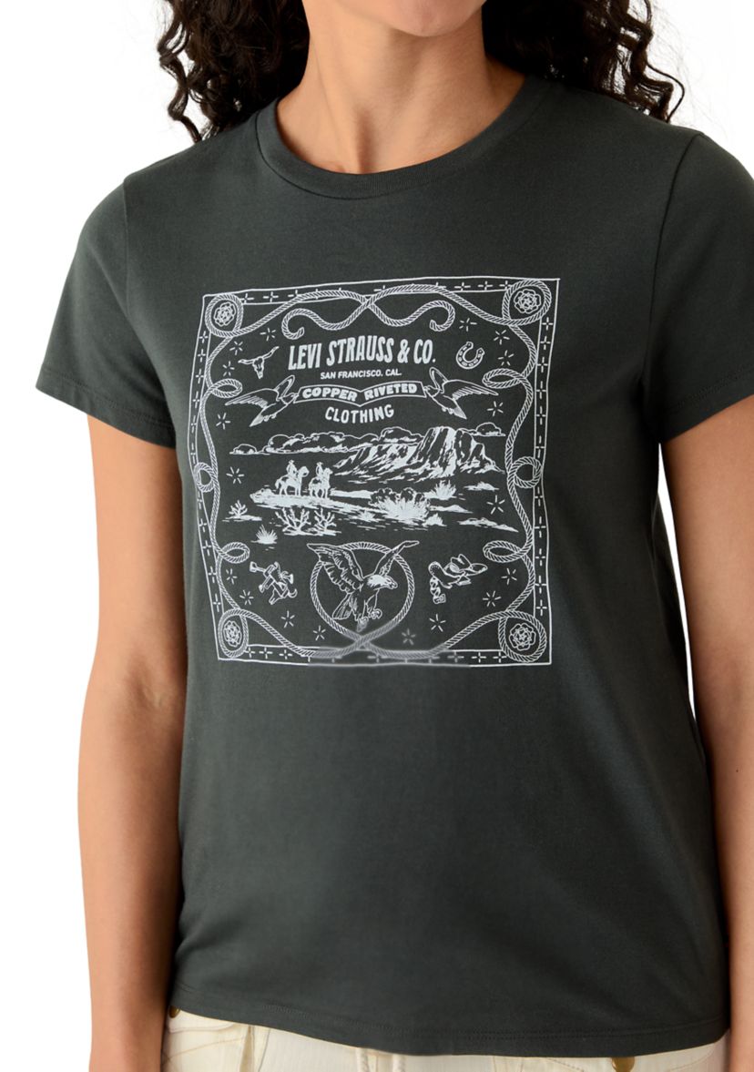 Womens The Perfect Tee Western Scene