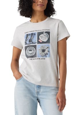 Levi's Women's The Archival Grid Graphic T-Shirt