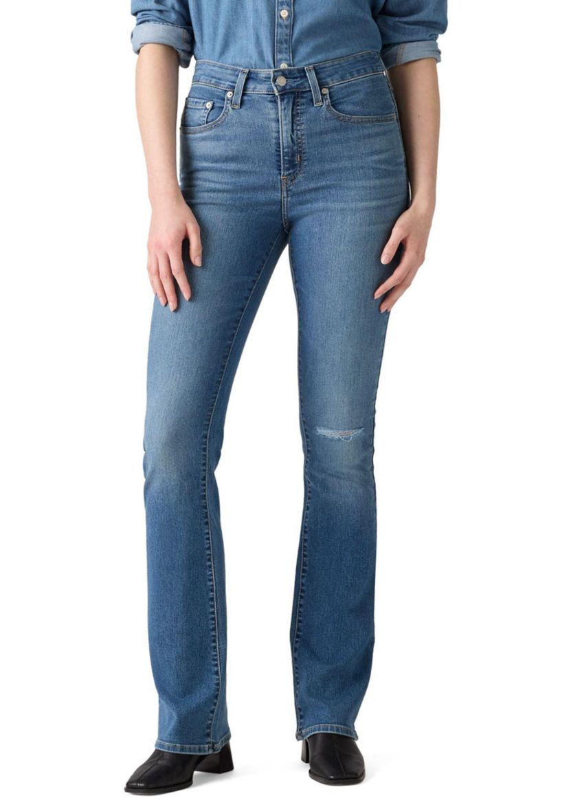 High Rise Flare Jeans