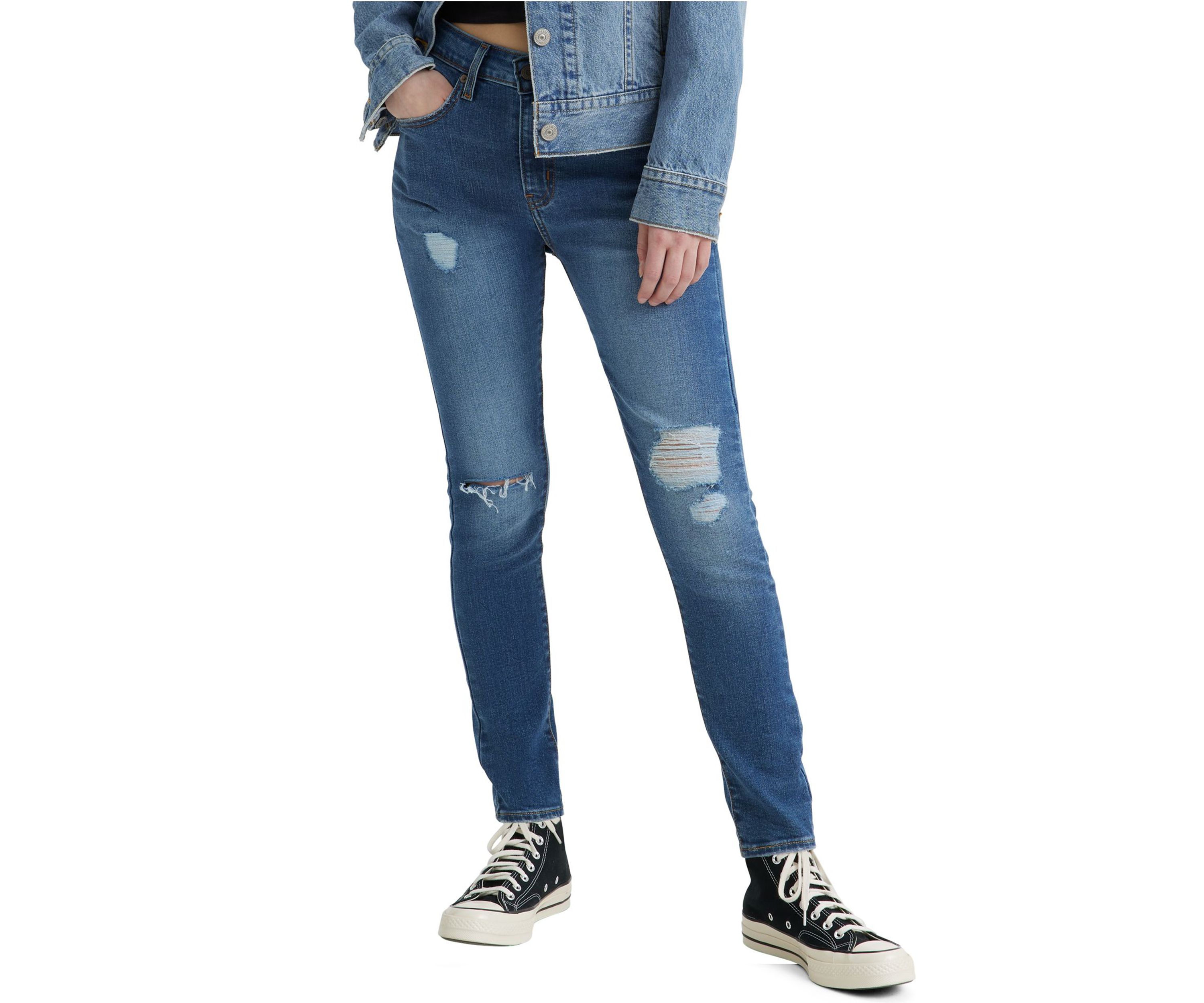 High Rise Skinny Jeans 