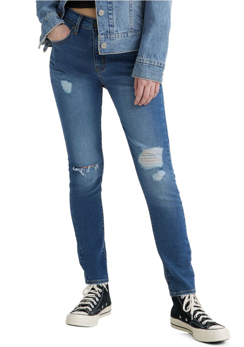 High Rise Skinny Jeans 