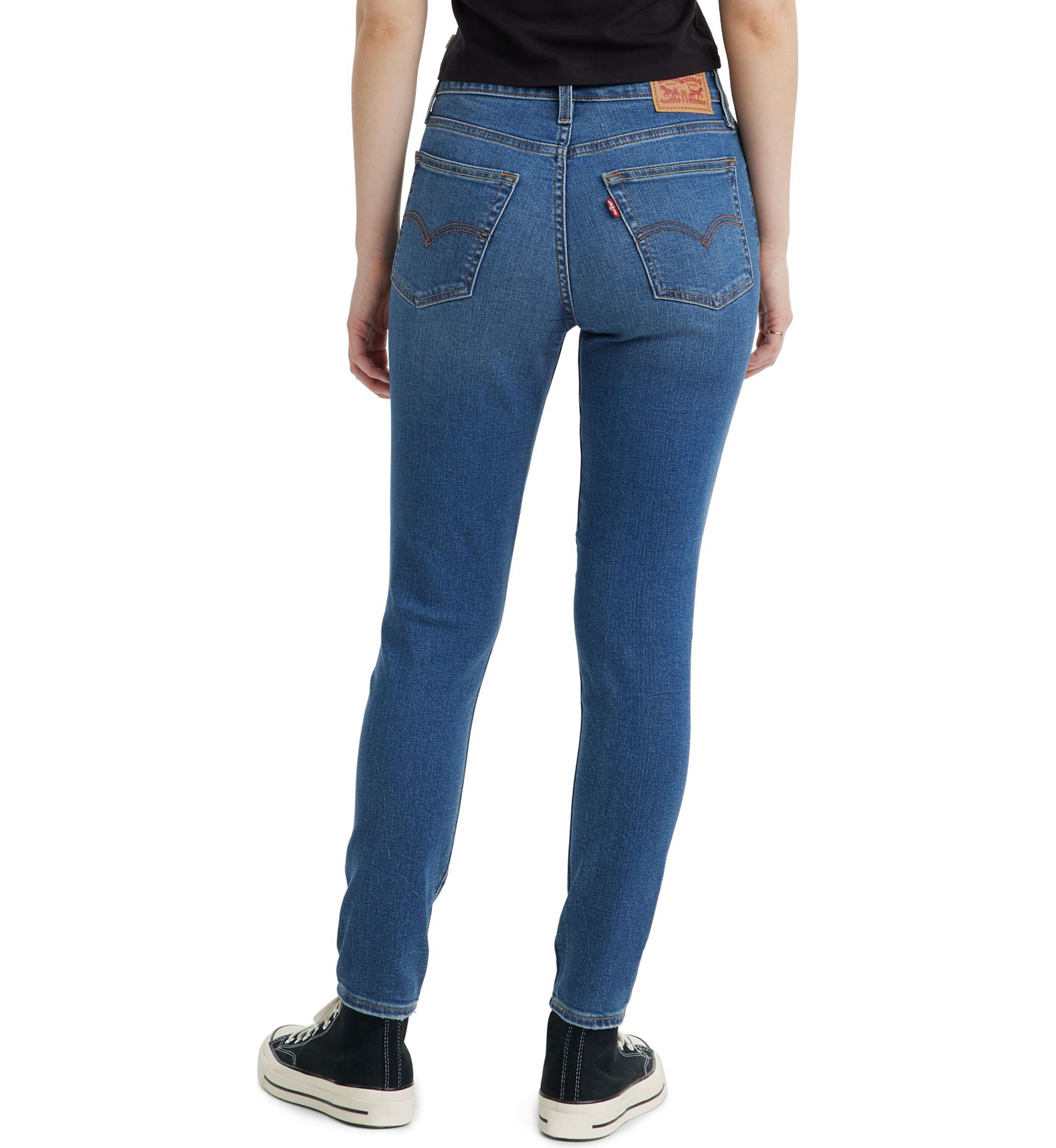 High Rise Skinny Jeans 