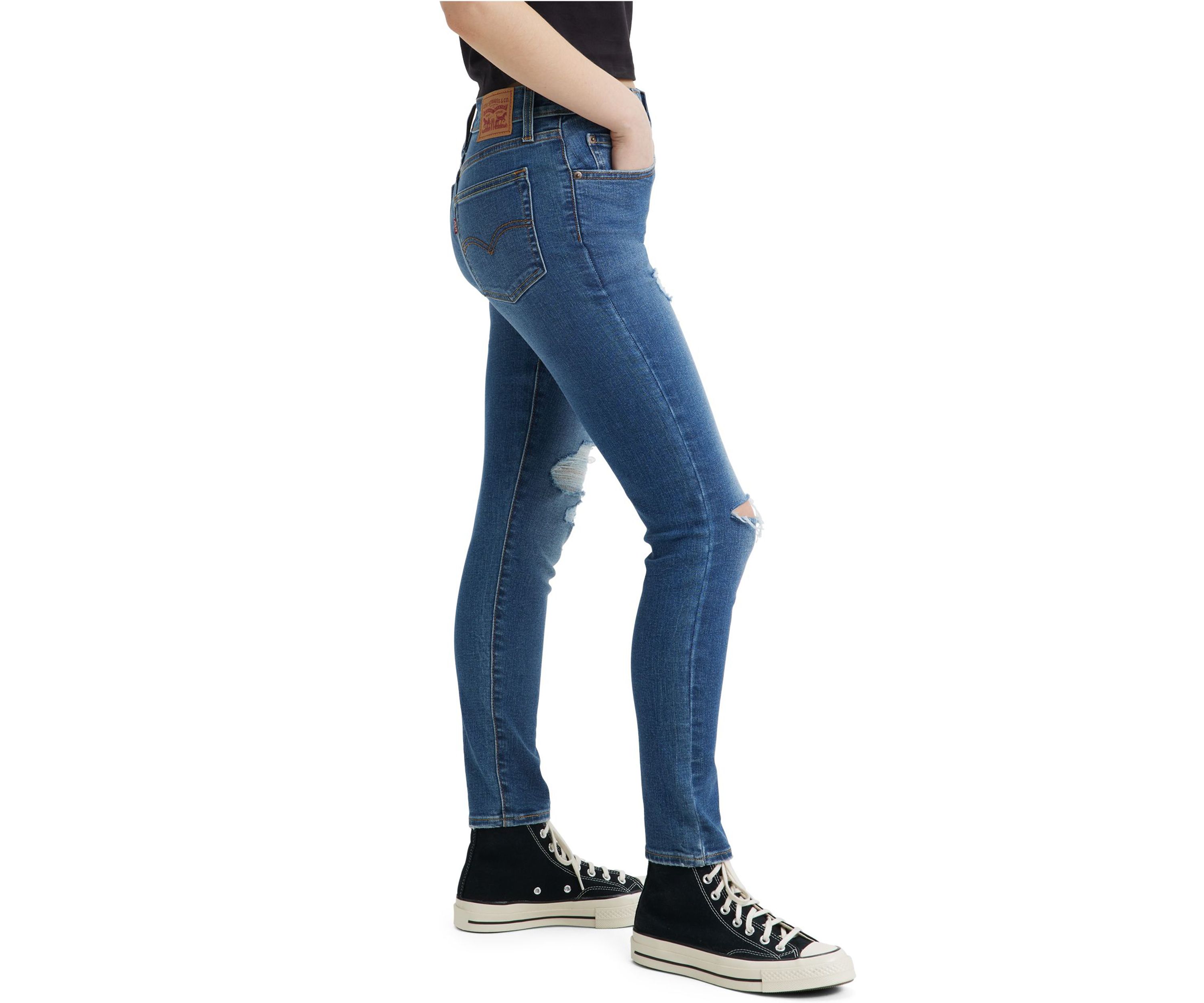 High Rise Skinny Jeans 