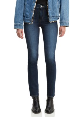 levi's high rise straight leg