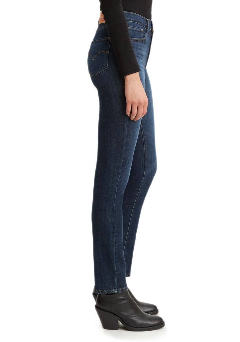 High Rise Straight Leg Jeans