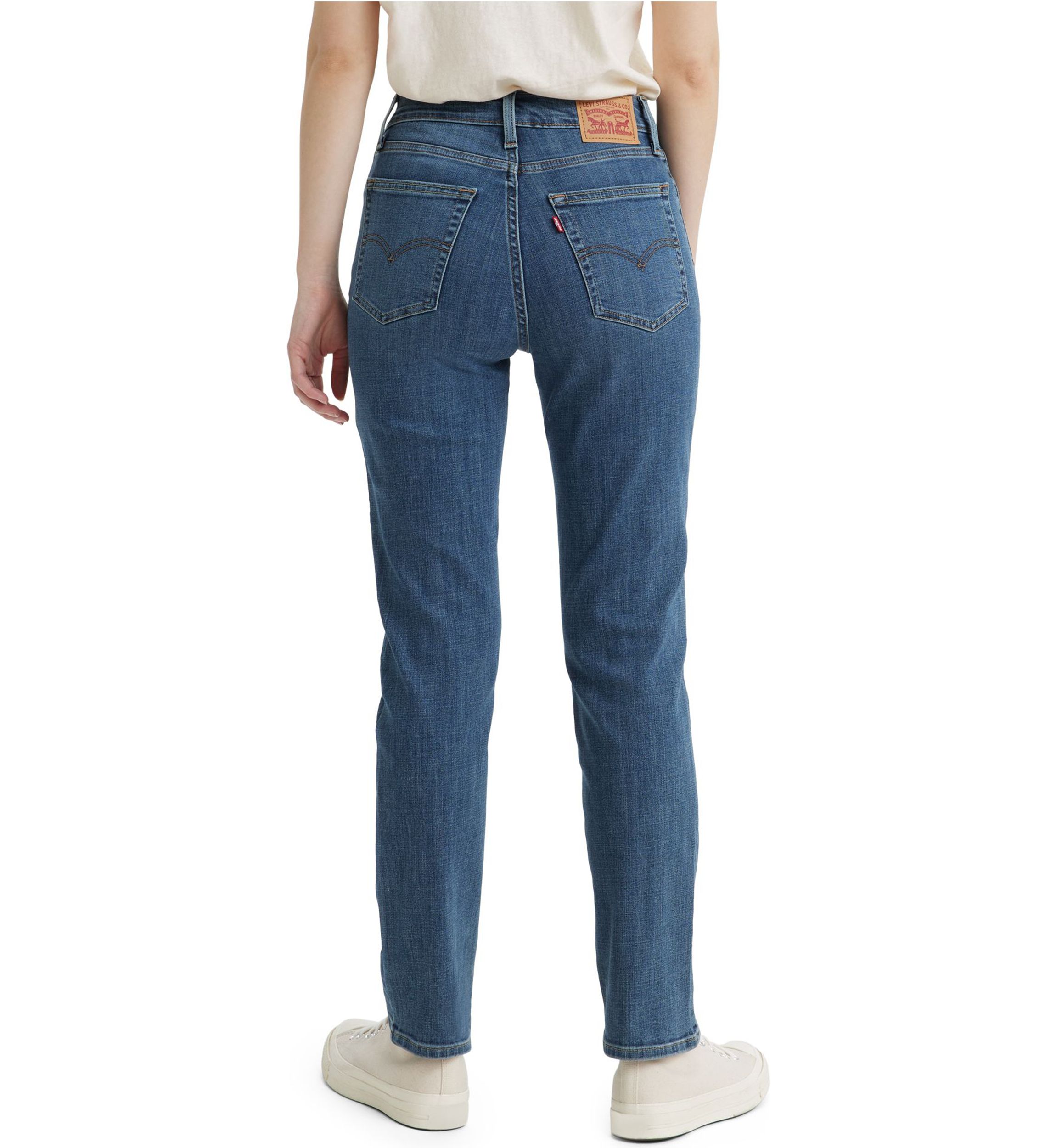 724 High Rise Straight Jeans