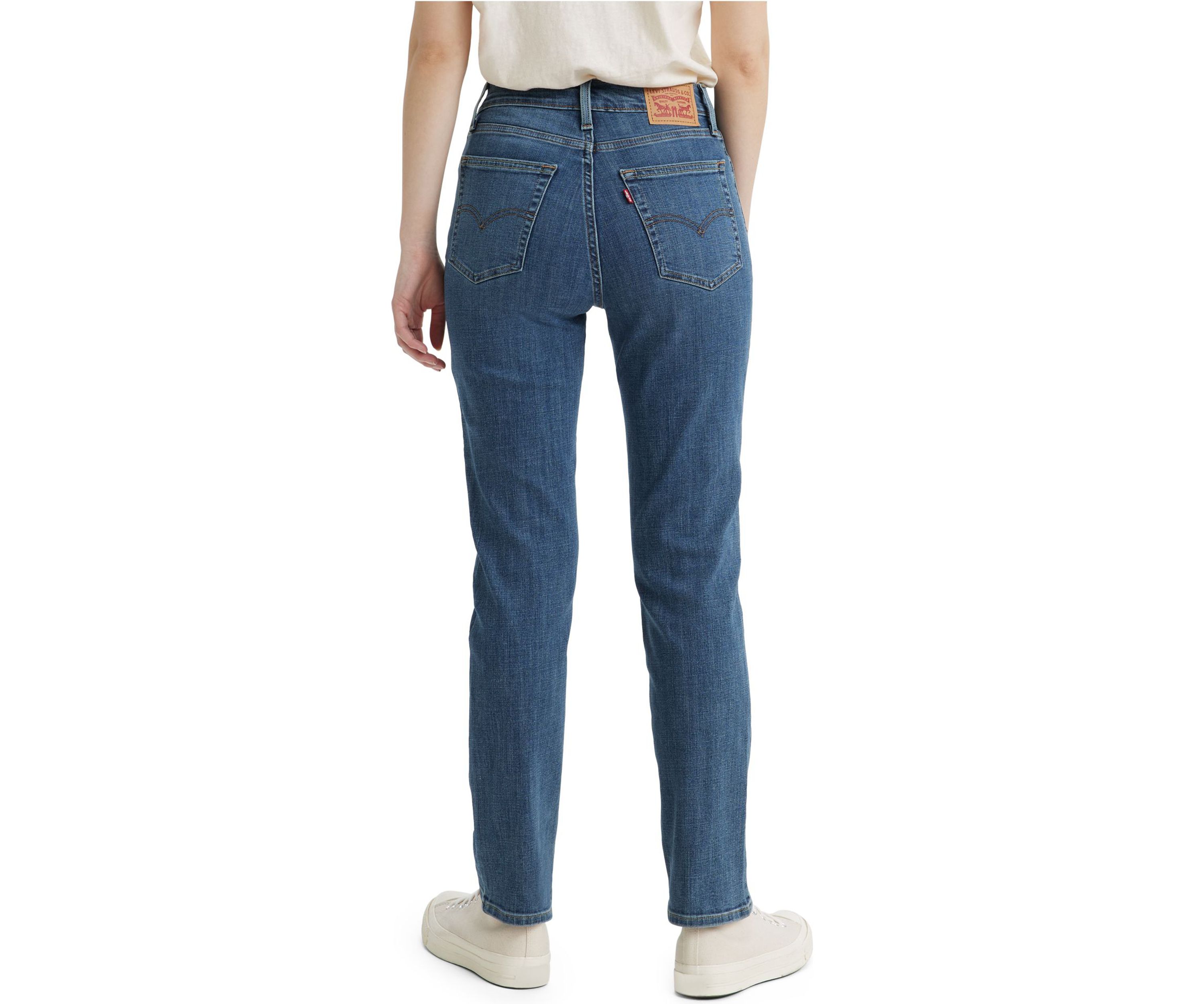 724 High Rise Straight Jeans
