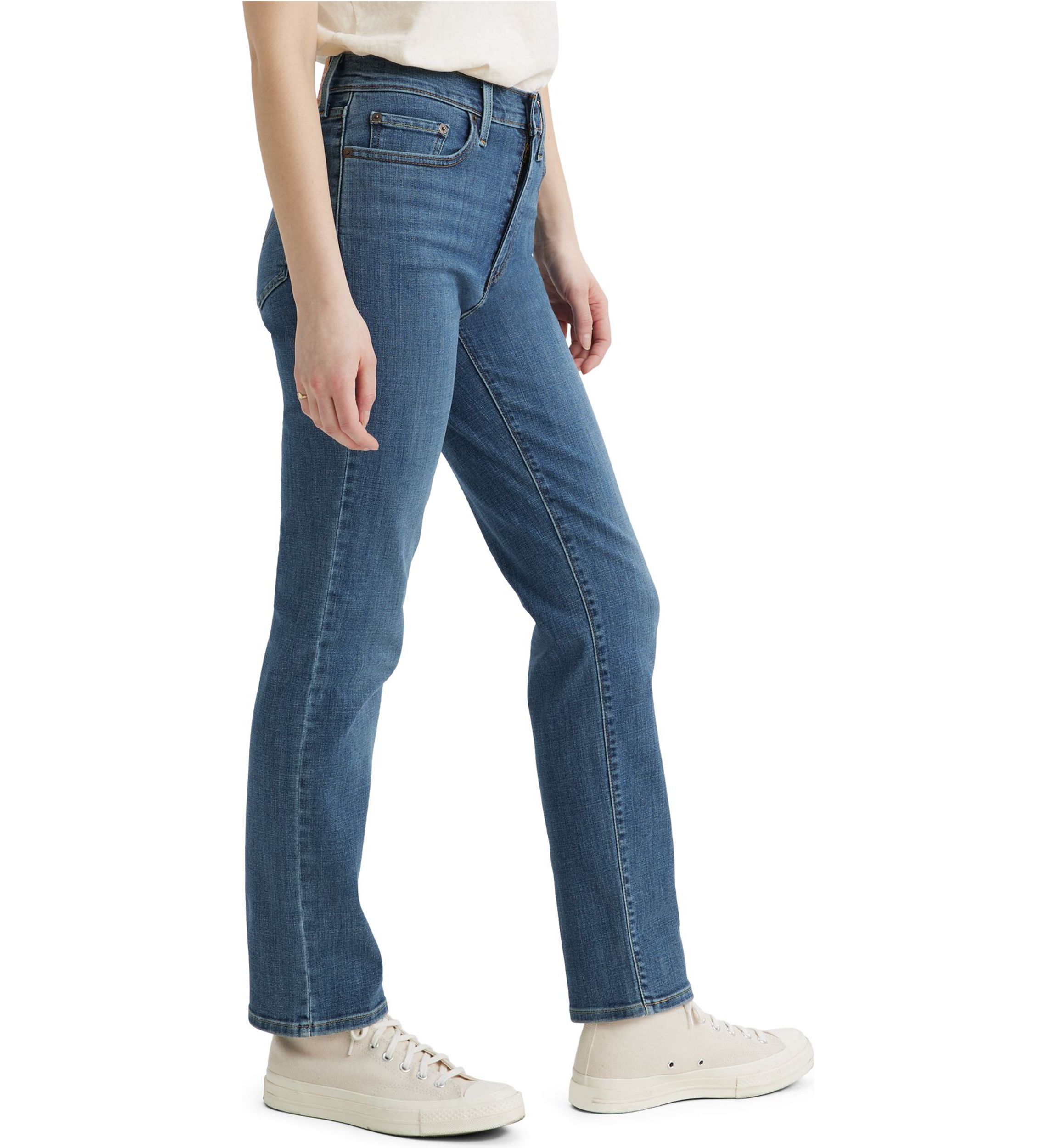 724 High Rise Straight Jeans