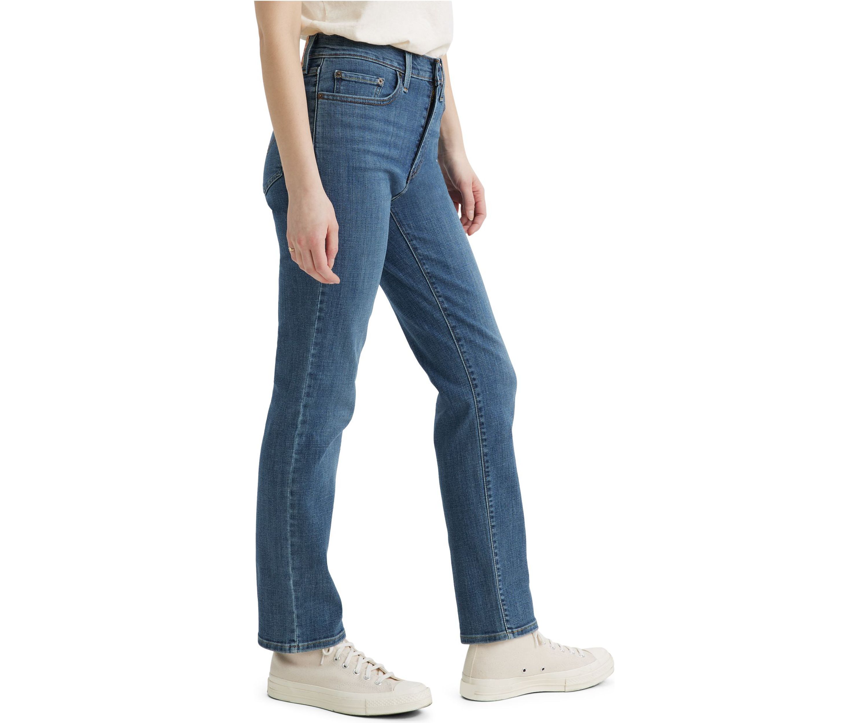 724 High Rise Straight Jeans