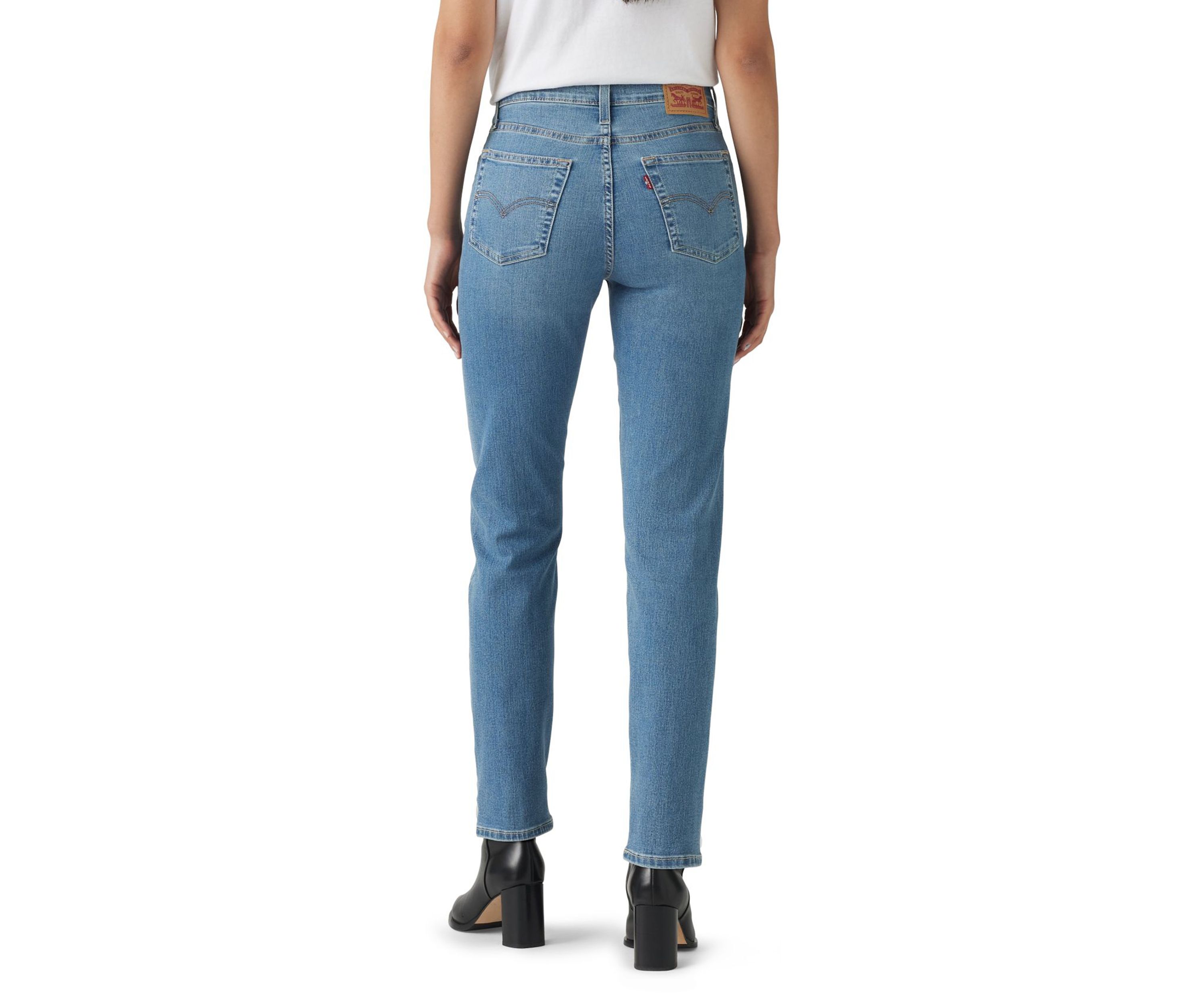Womens Mid Rise Jeans
