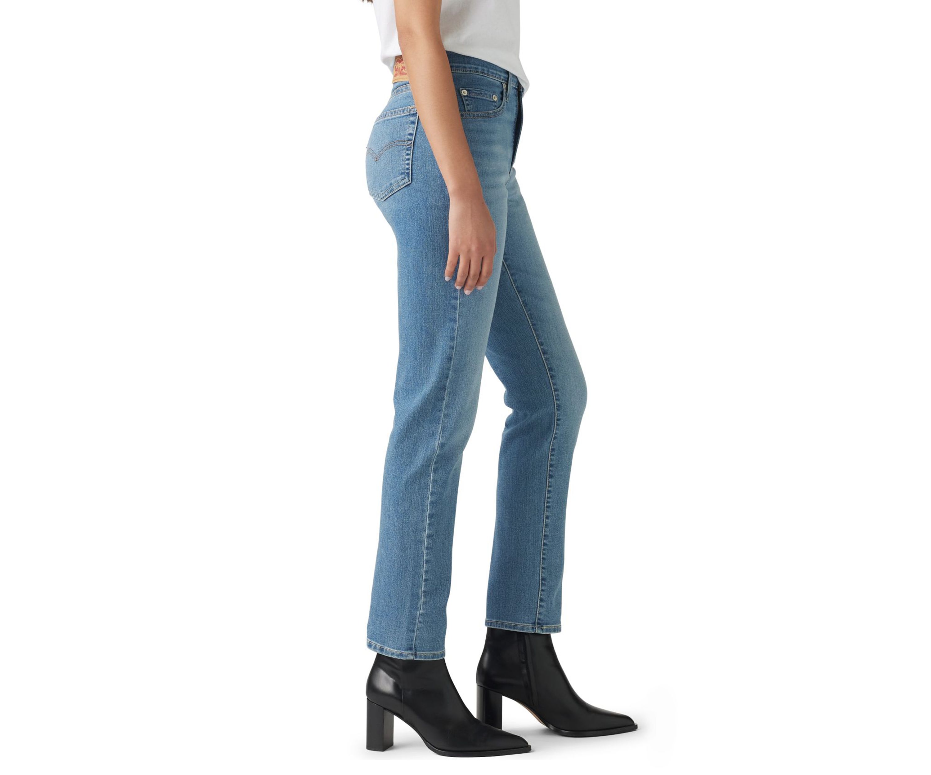 Womens Mid Rise Jeans