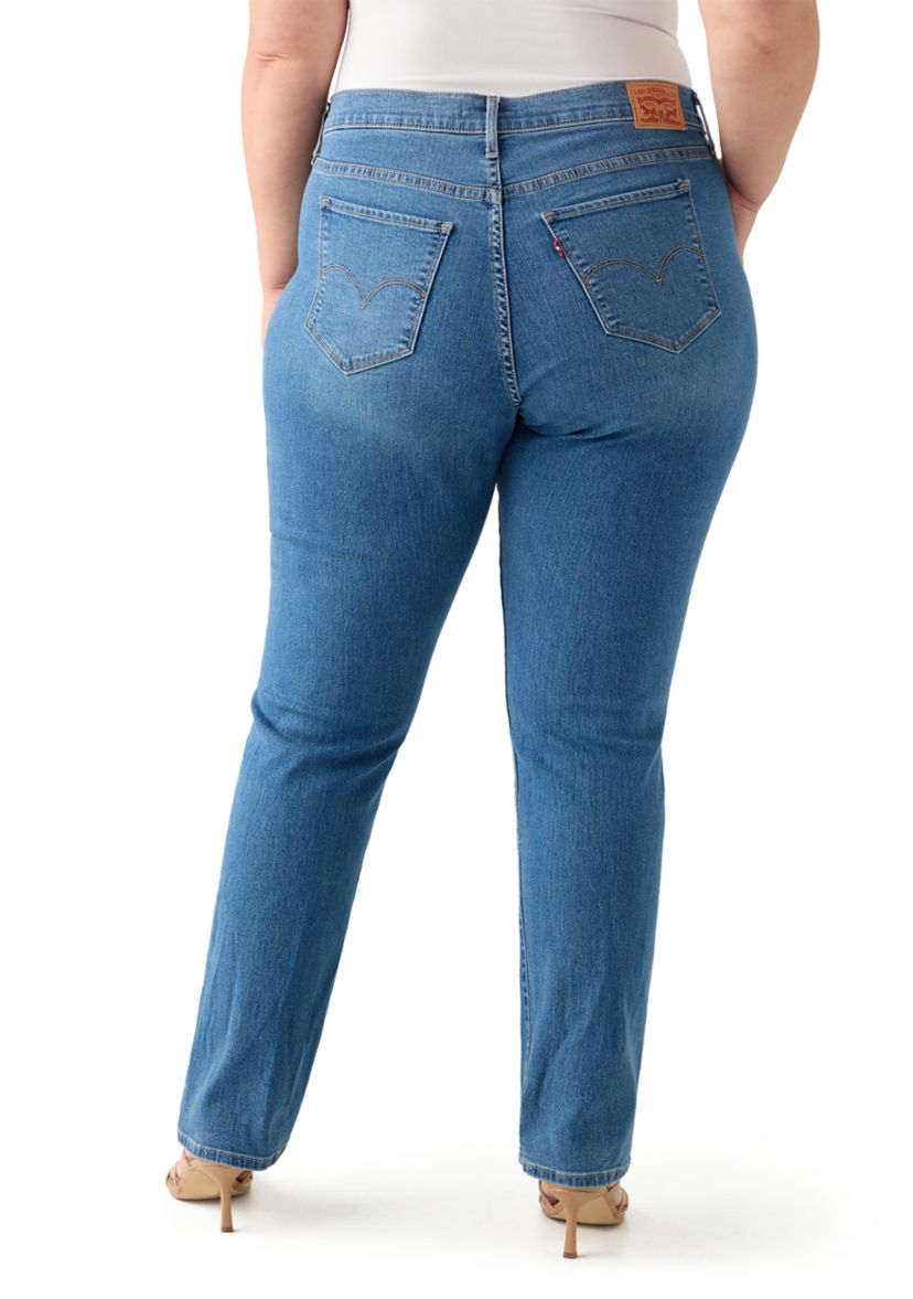 Plus Size 314 Shaping Straight Jeans