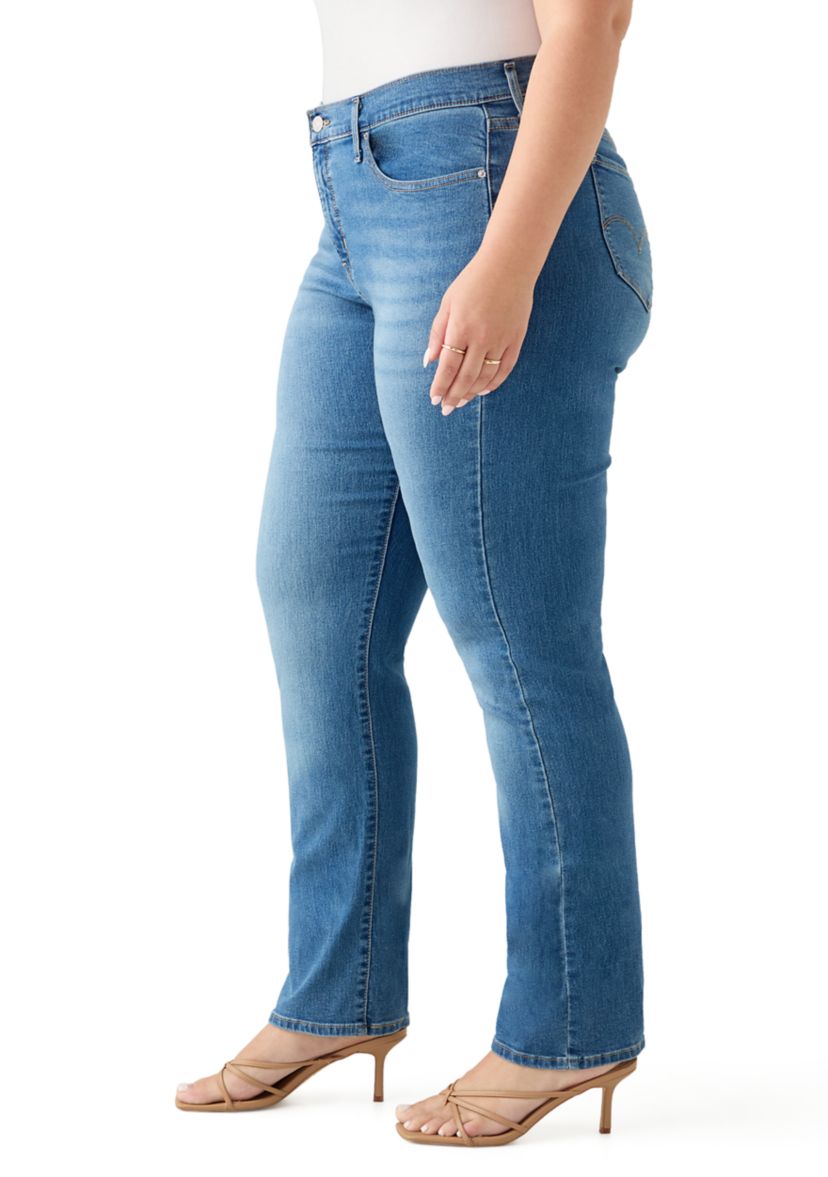 Plus Size 314 Shaping Straight Jeans