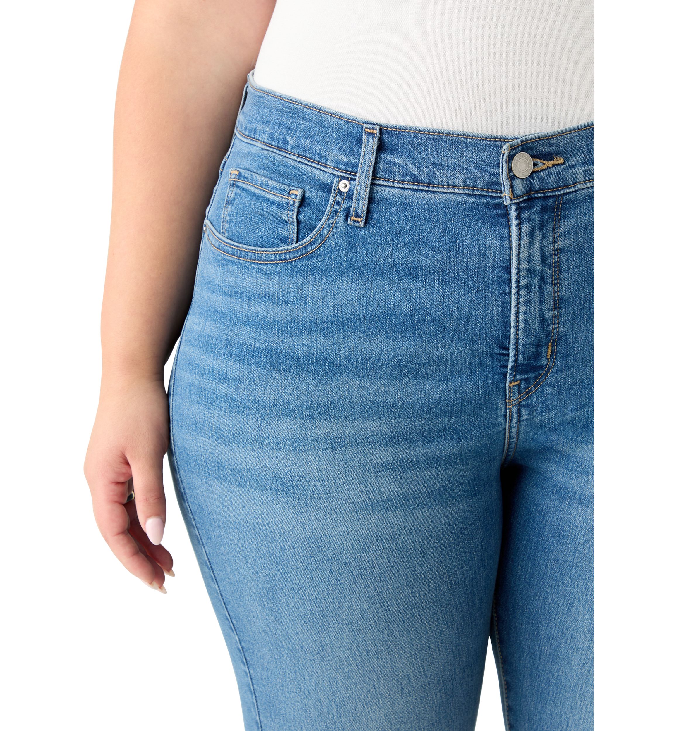 Plus Size 314 Shaping Straight Jeans