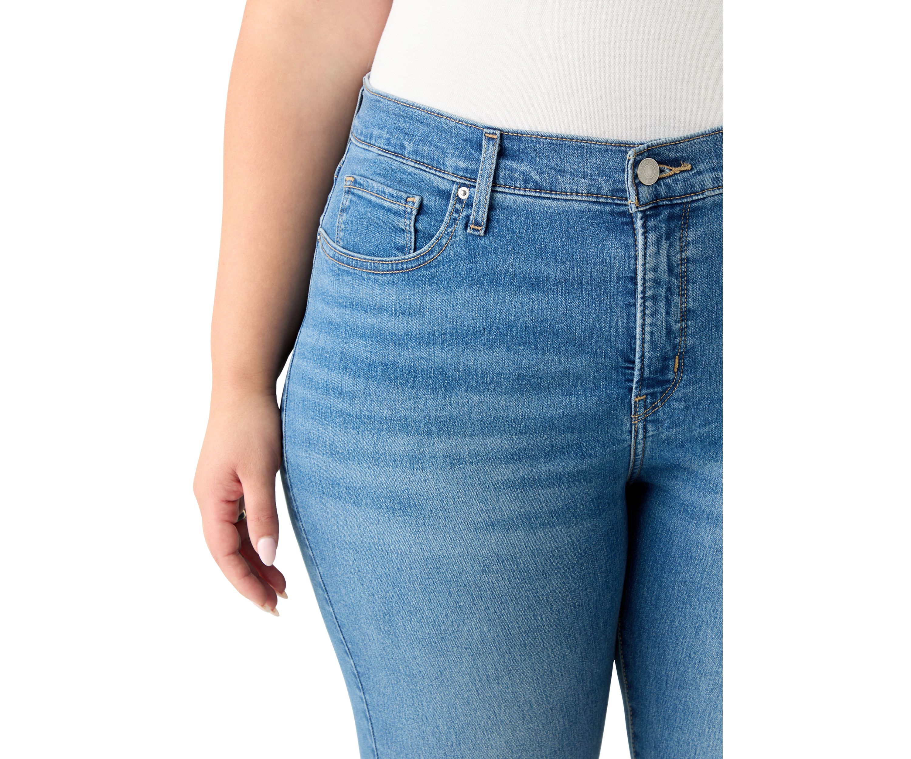 Plus Size 314 Shaping Straight Jeans