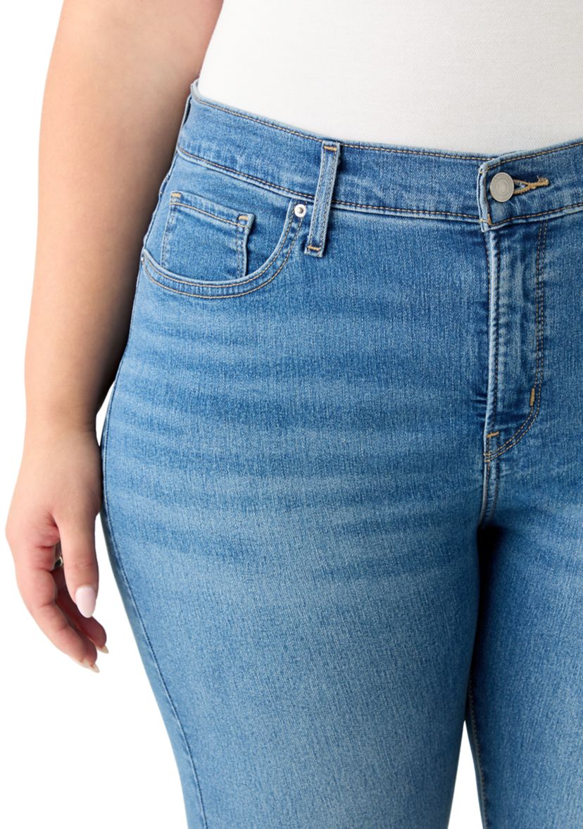 Plus Size 314 Shaping Straight Jeans