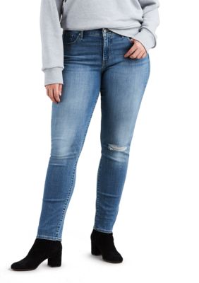 new directions plus size straight leg jean averag