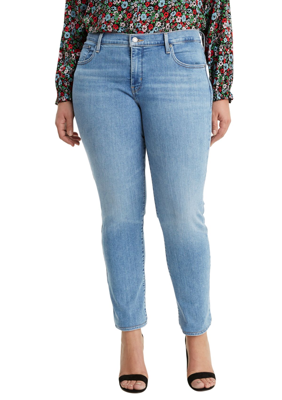 Plus Size 311 Shaping Skinny Jeans