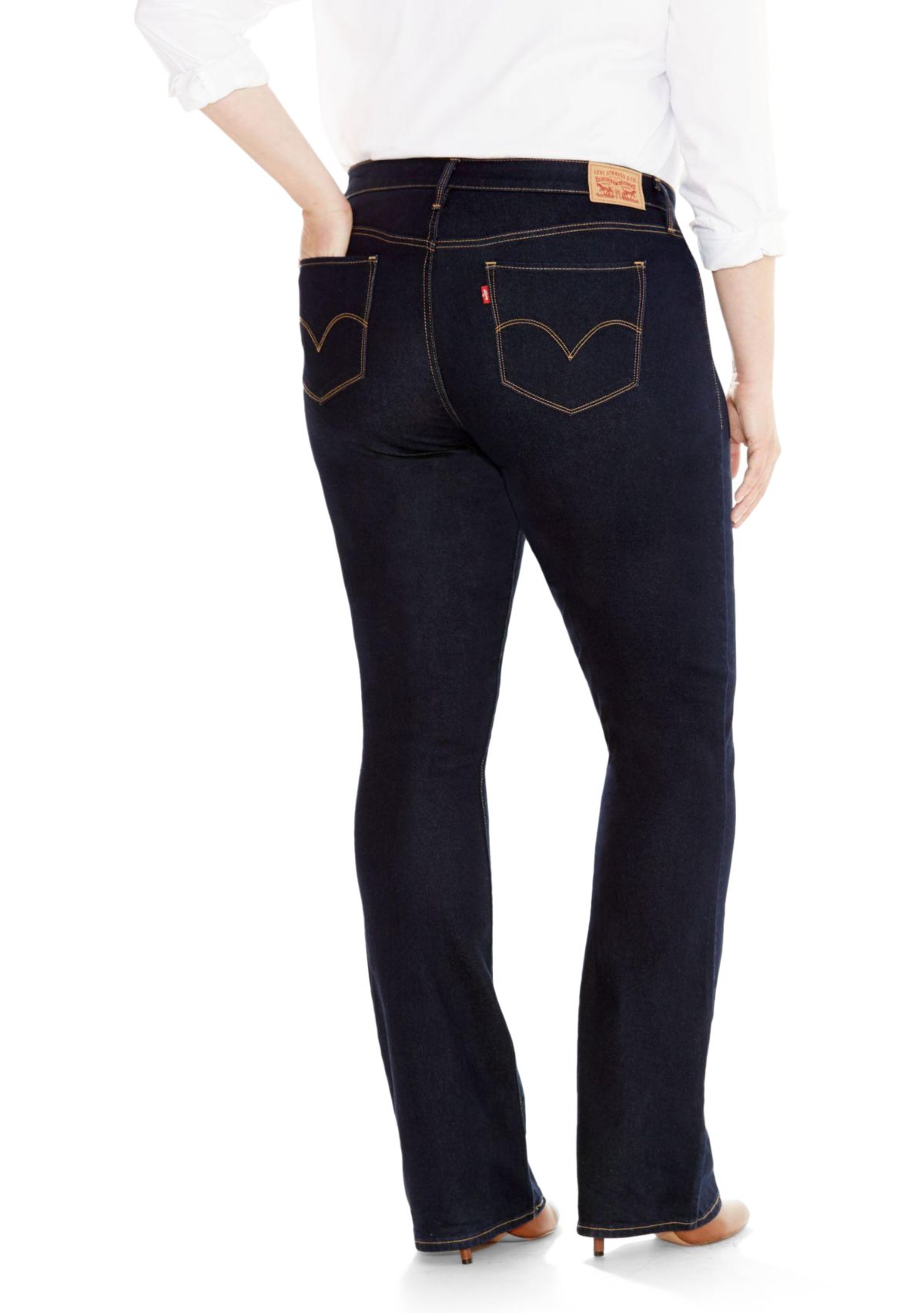 Plus Size Shaping Bootcut Jeans