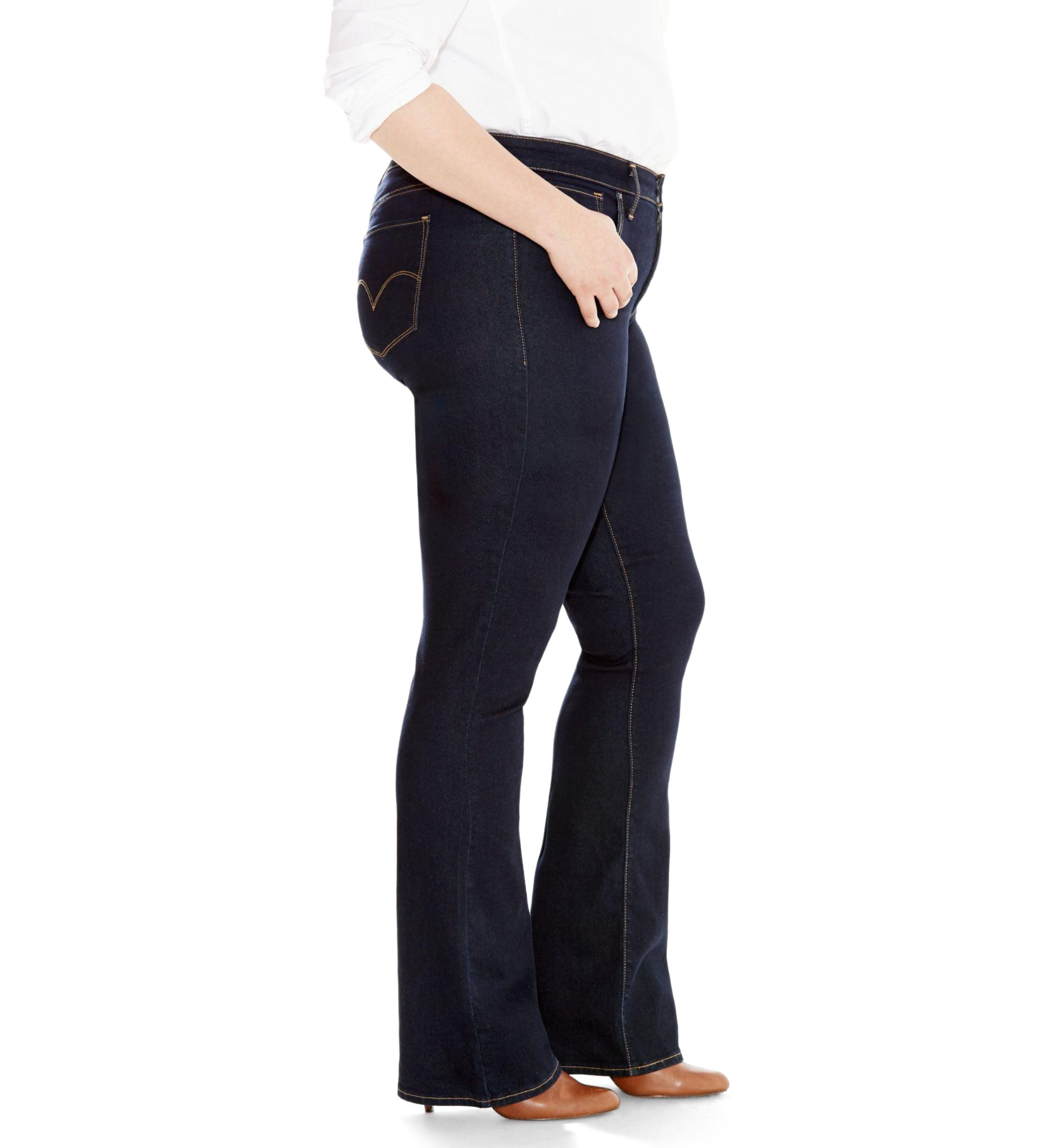Plus Size Shaping Bootcut Jeans