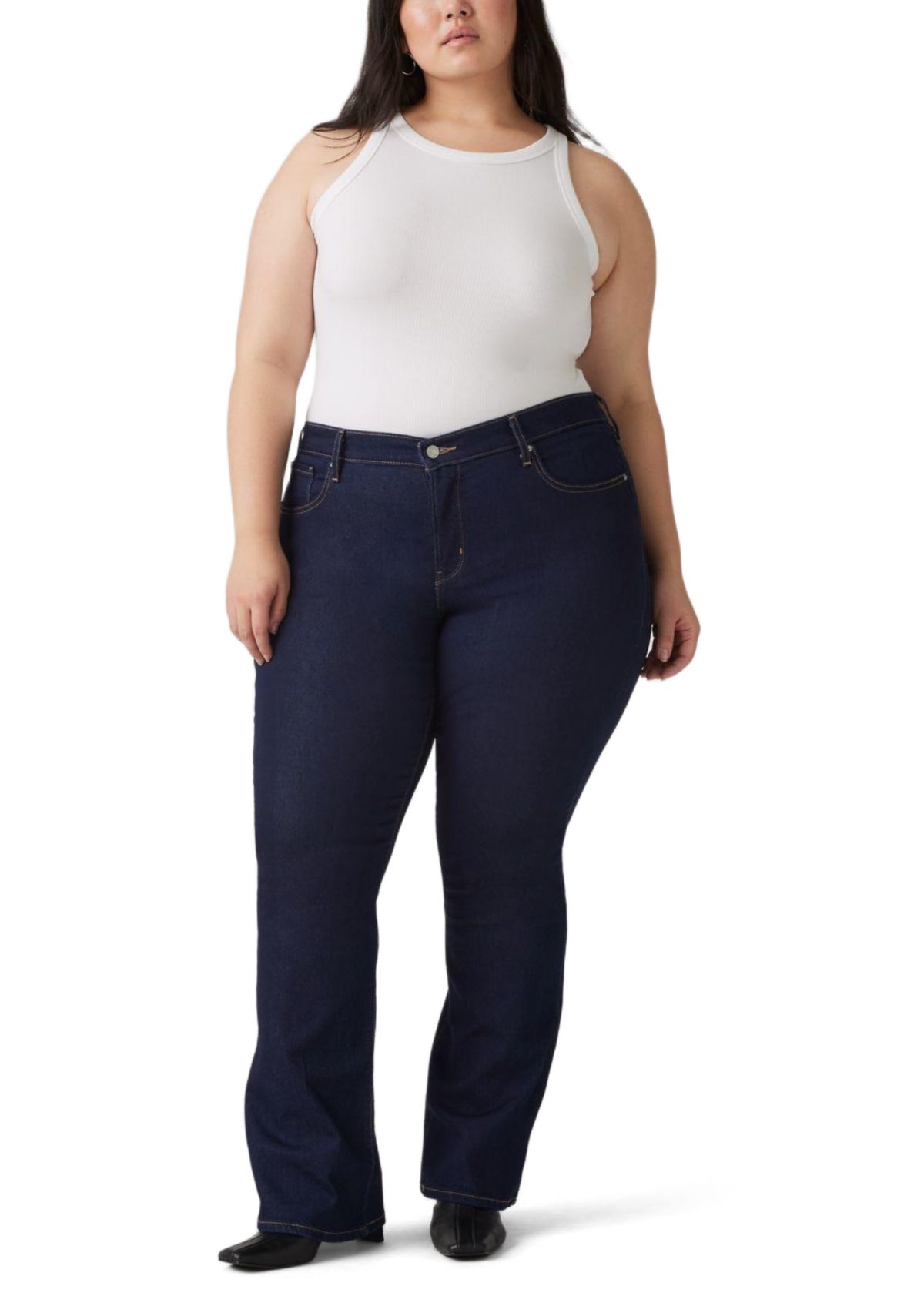 Plus Size Shaping Bootcut Jeans