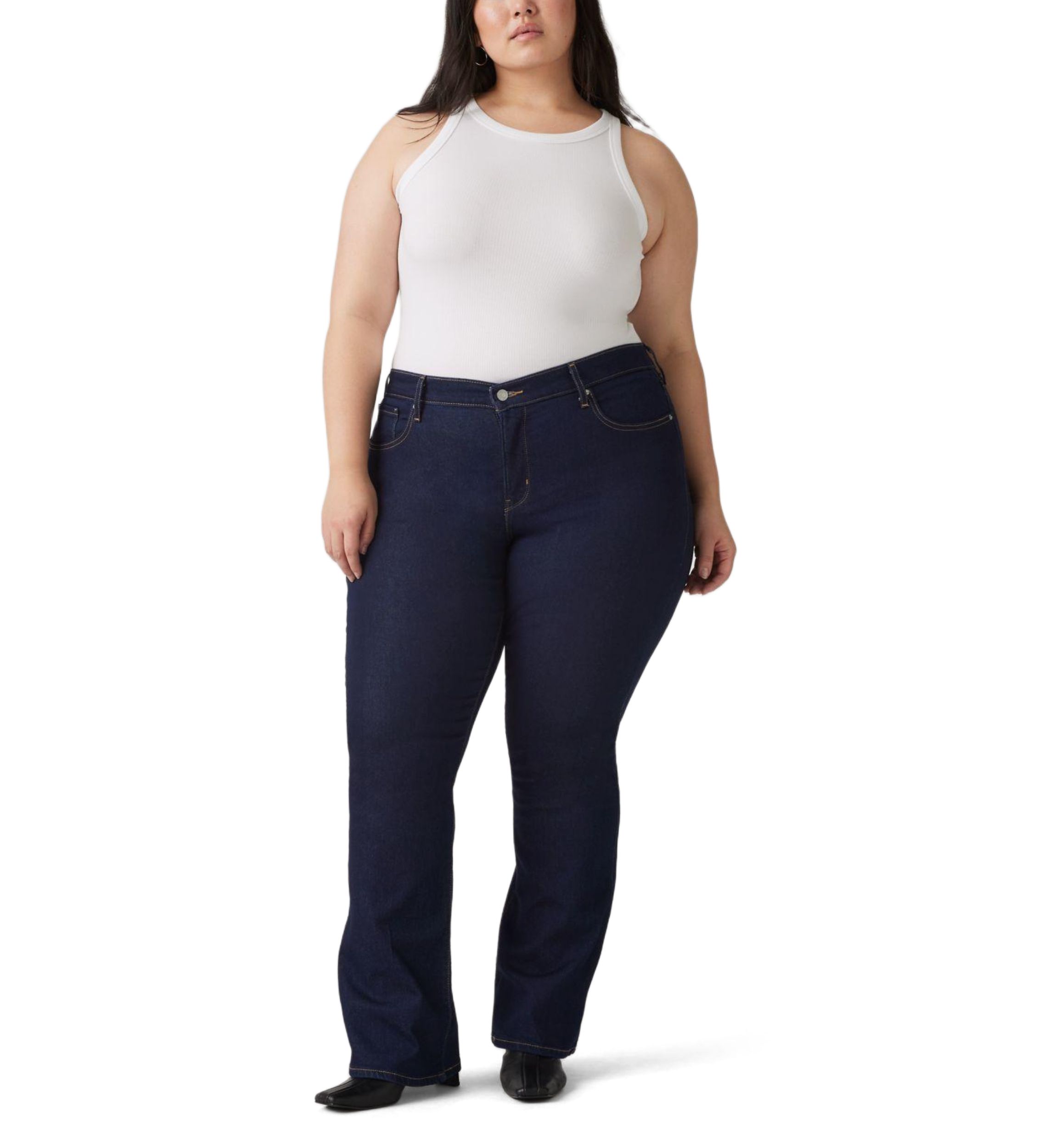 Plus Size Shaping Bootcut Jeans