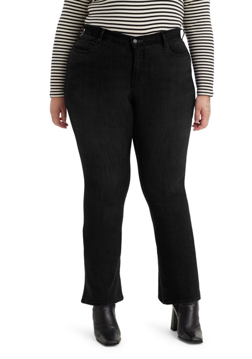 Plus Size Shaping Bootcut Jeans 