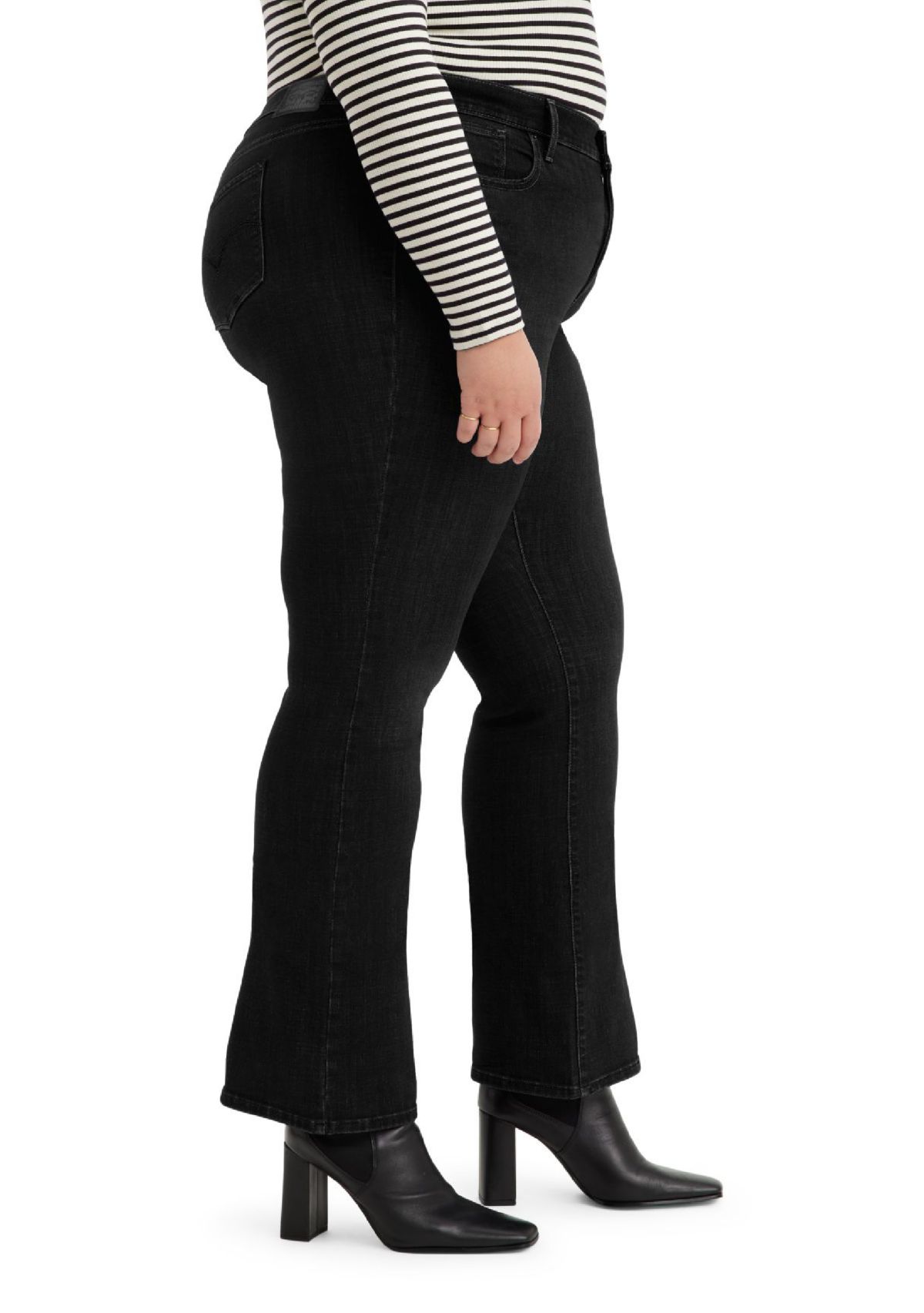 Plus Size Shaping Bootcut Jeans 