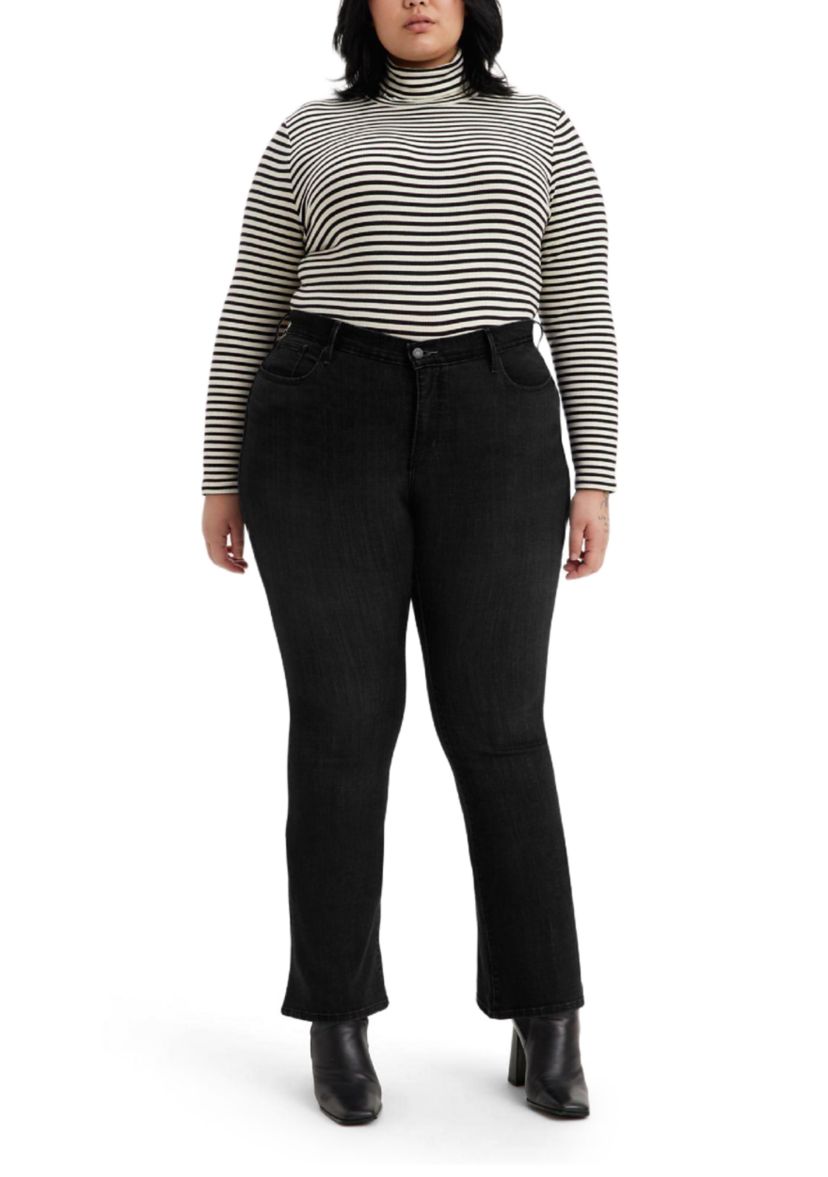 Plus Size Shaping Bootcut Jeans 