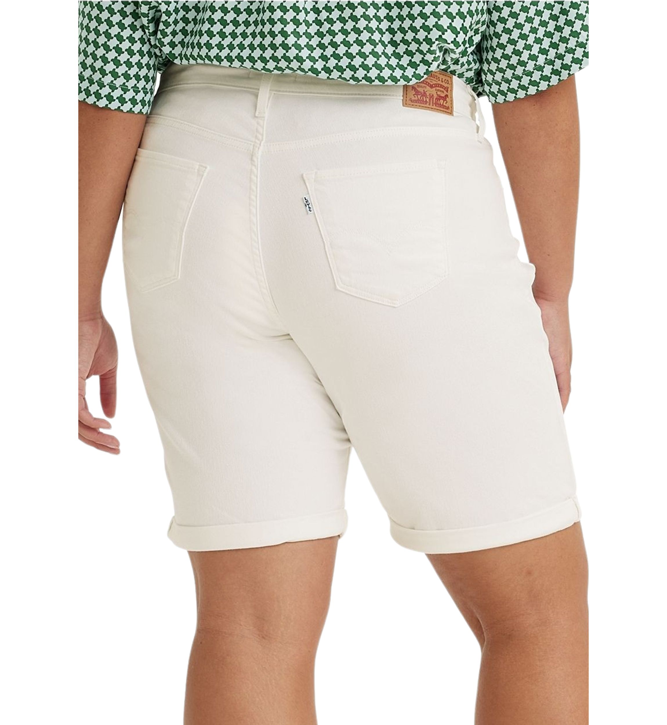 Plus Size Classic Bermuda Shorts
