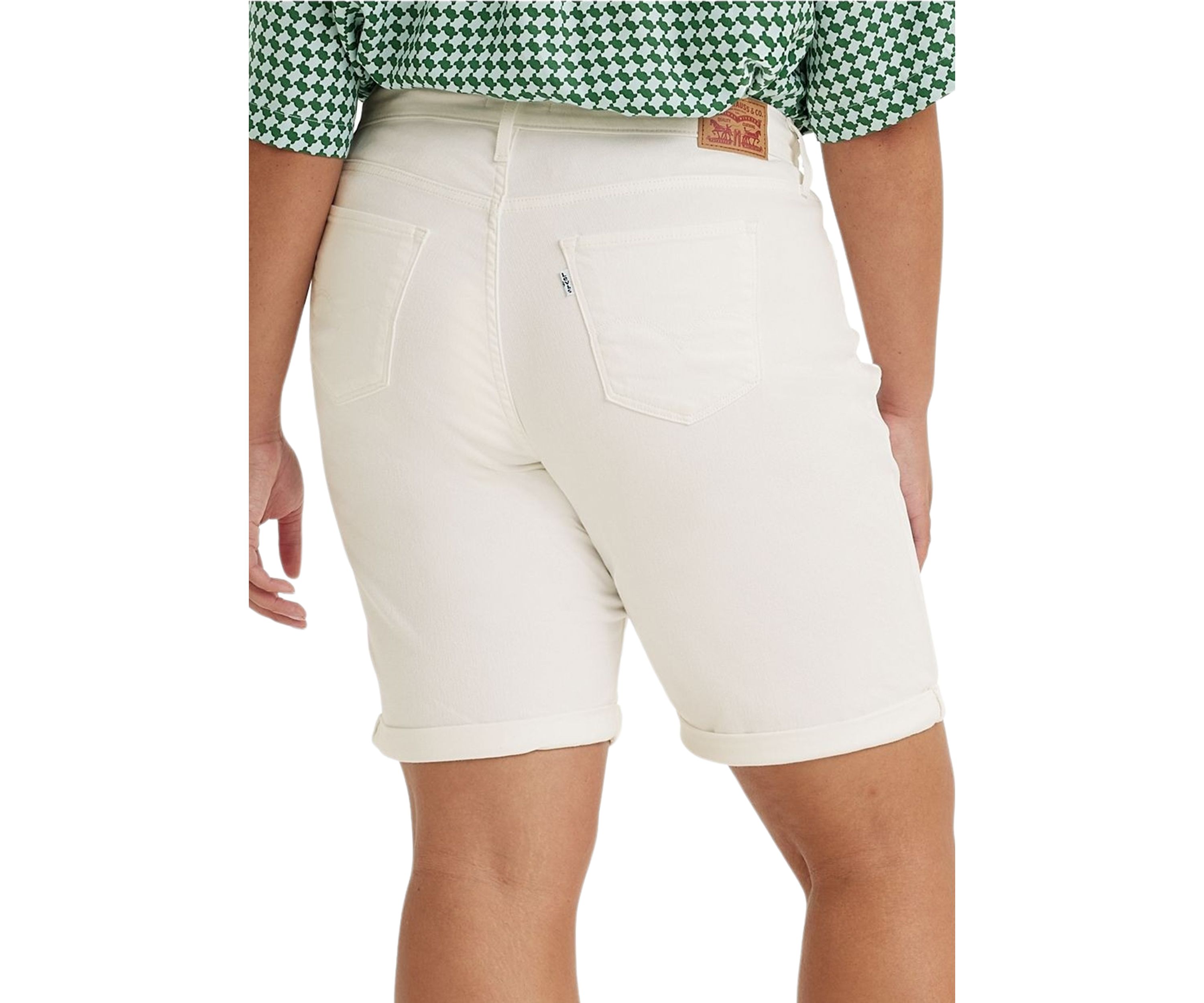 Plus Size Classic Bermuda Shorts