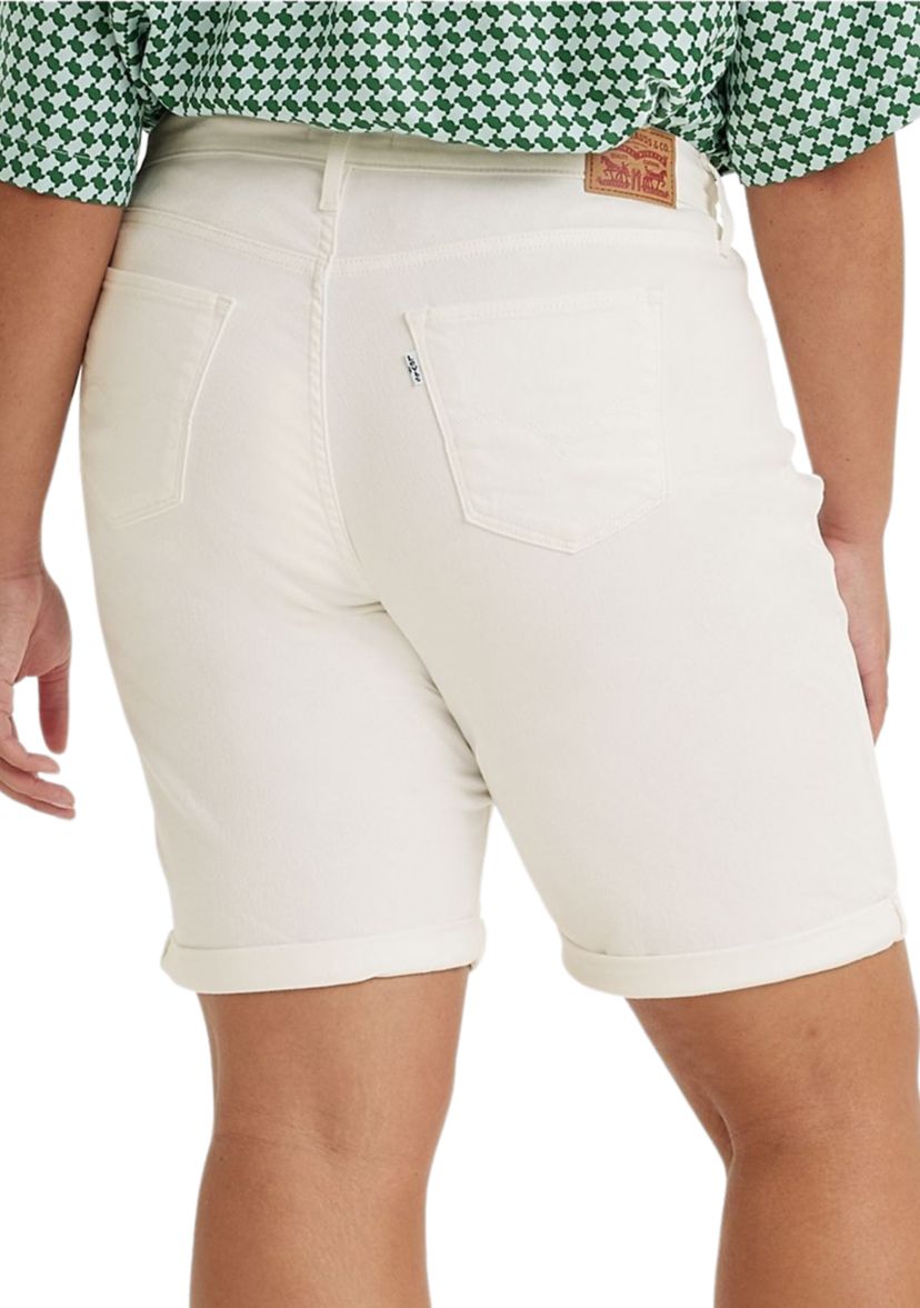 Plus Size Classic Bermuda Shorts