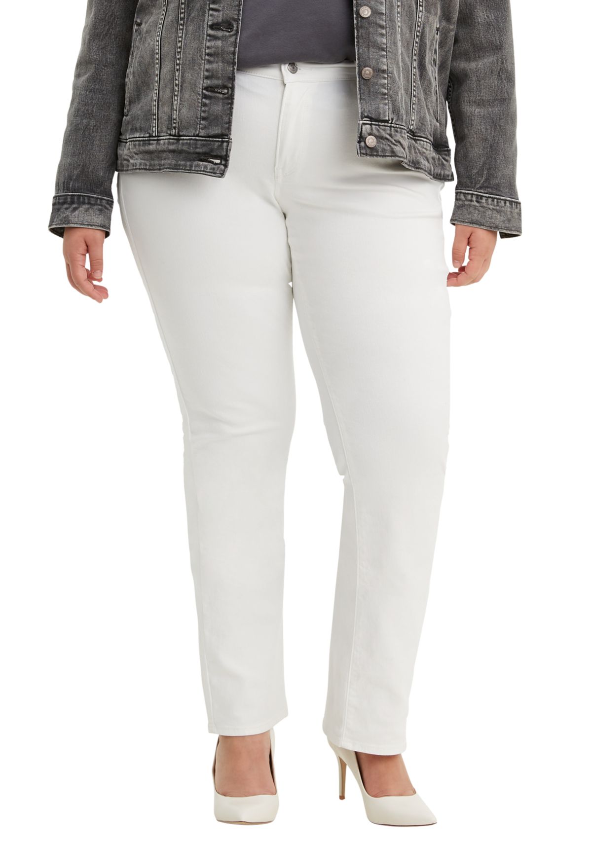 Plus Size Classic Straight Simply Jeans