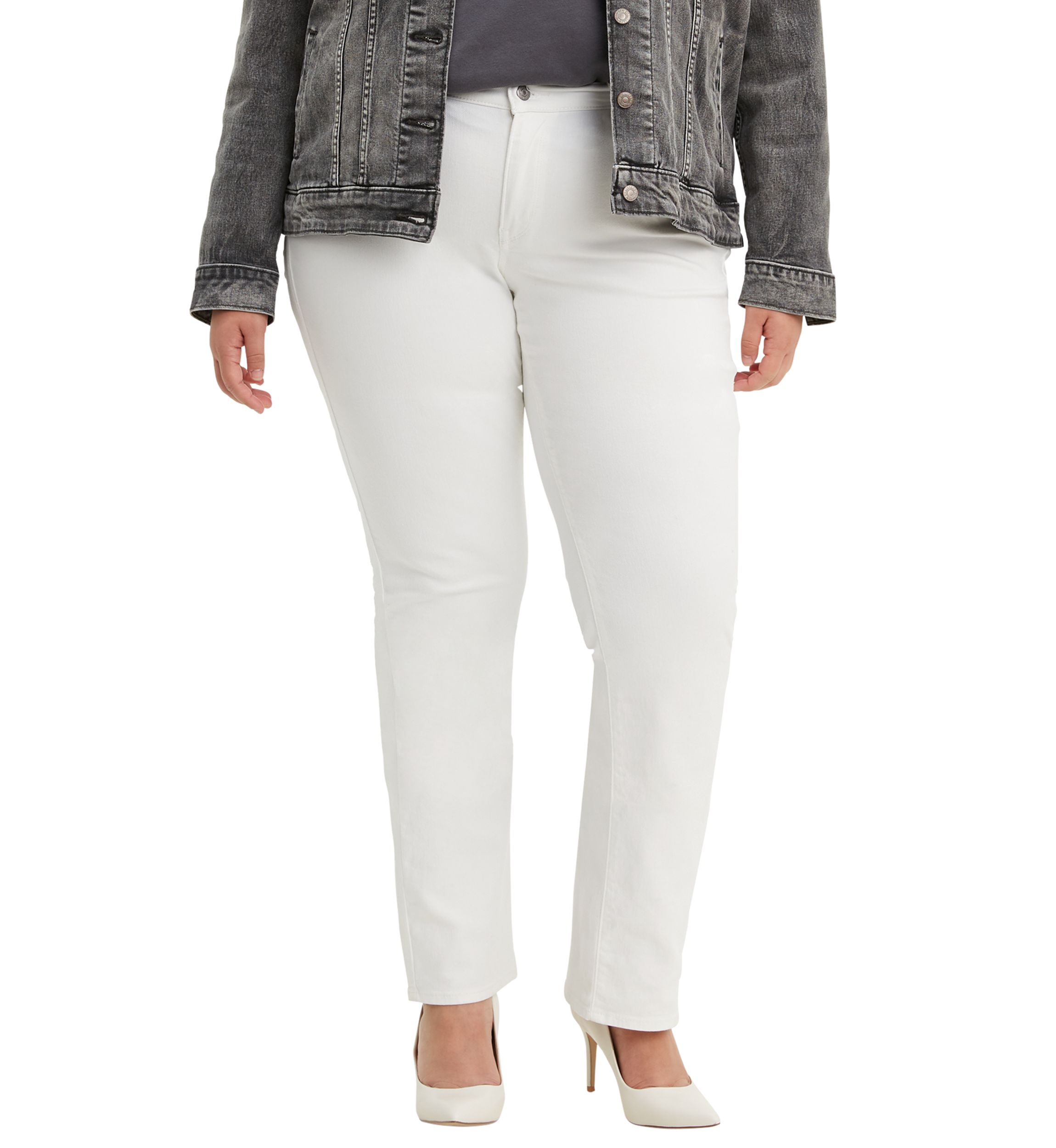 Plus Size Classic Straight Simply Jeans