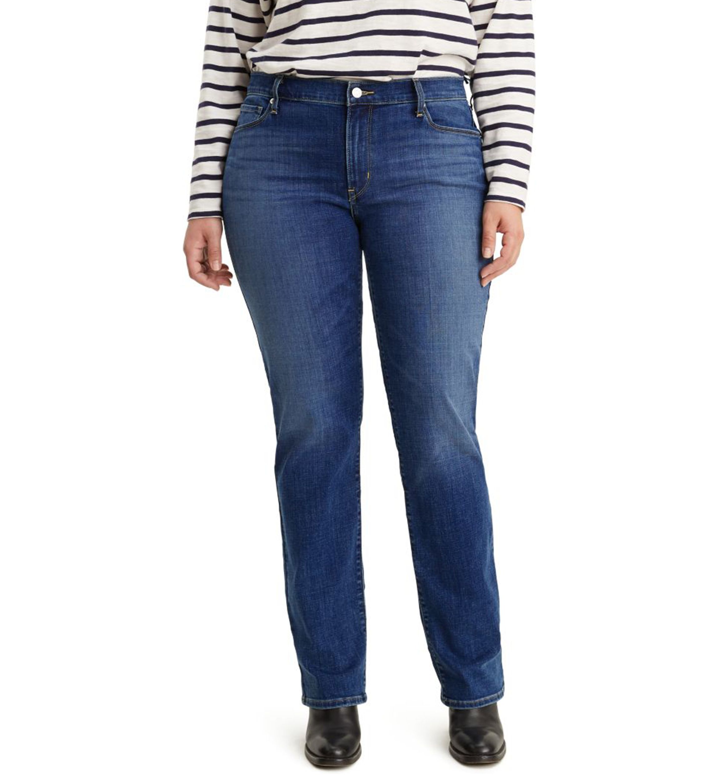 Plus Size 414 Classic Straight Jeans 