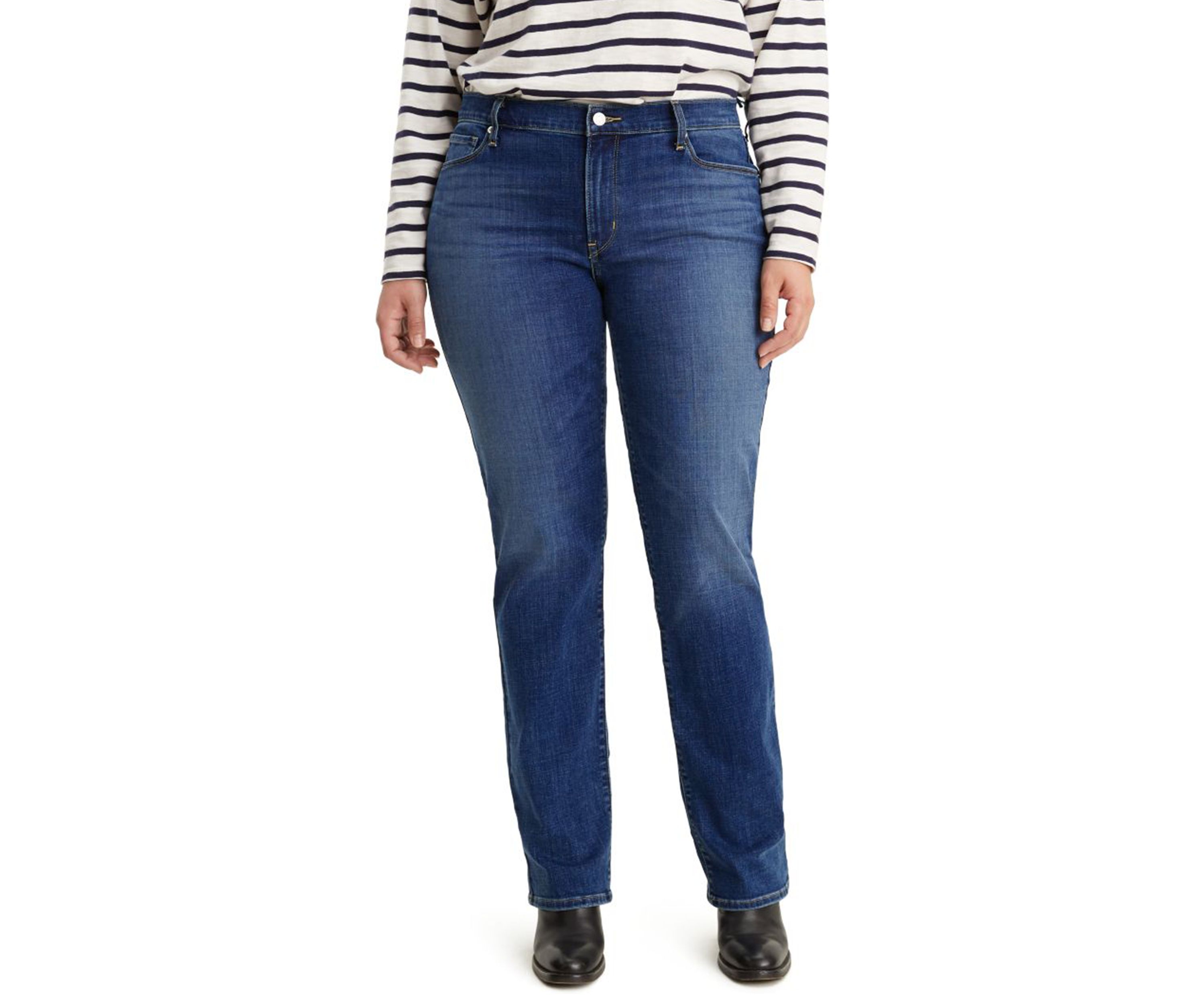 Plus Size 414 Classic Straight Jeans 