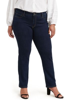  Levis Womens Plus-Size 414 Classic Straight Jeans