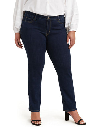 Levi's® Plus Size 414 Classic Straight Jeans | belk