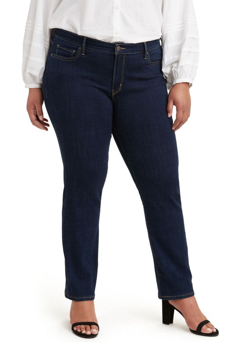  Plus Size 414 Classic Straight Jeans 